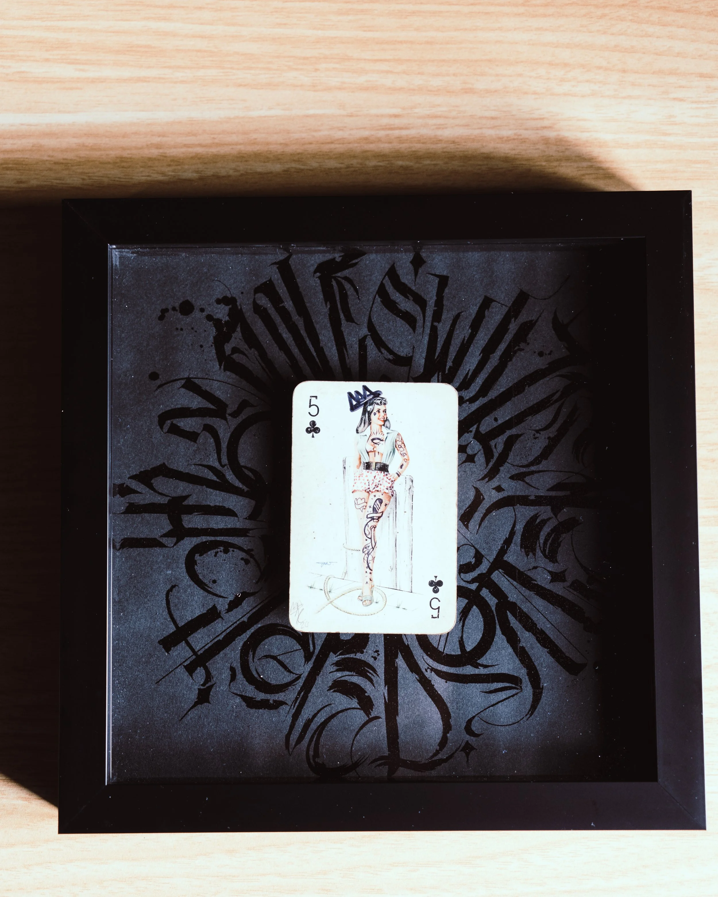 5 OF CLUBS - #18 BLXK ED.