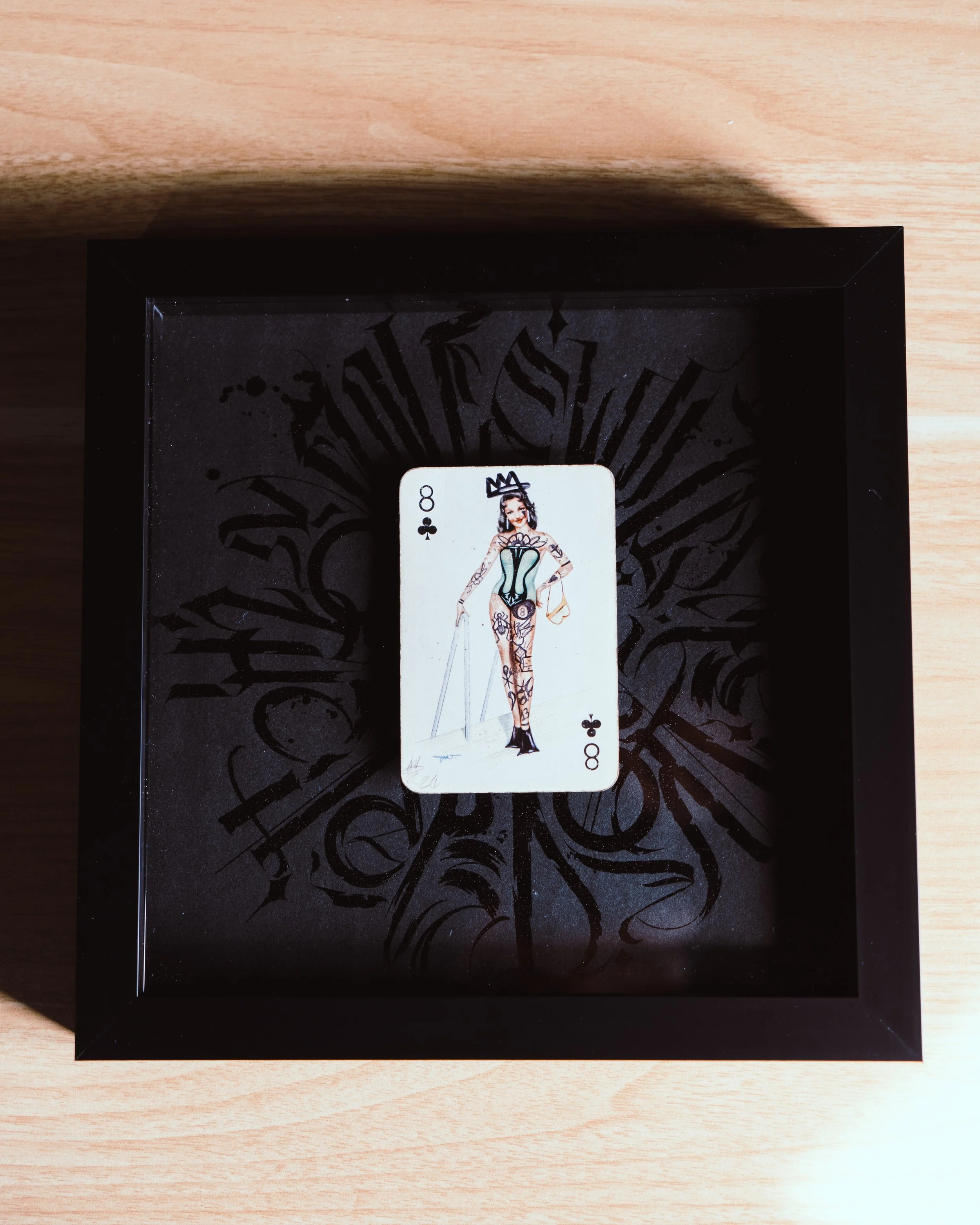 8 OF CLUBS - #21 - BLXK ED.