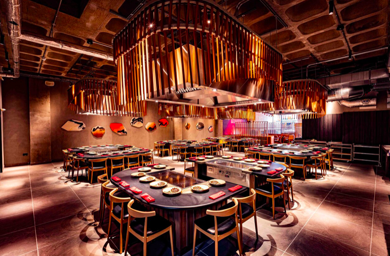 BENIHANA CONVENT GARDEN, LONDON 

Creative Consultant: Studio Brasier 
Design: Paton Developments 
Furniture Curation: Inside Out Contracts