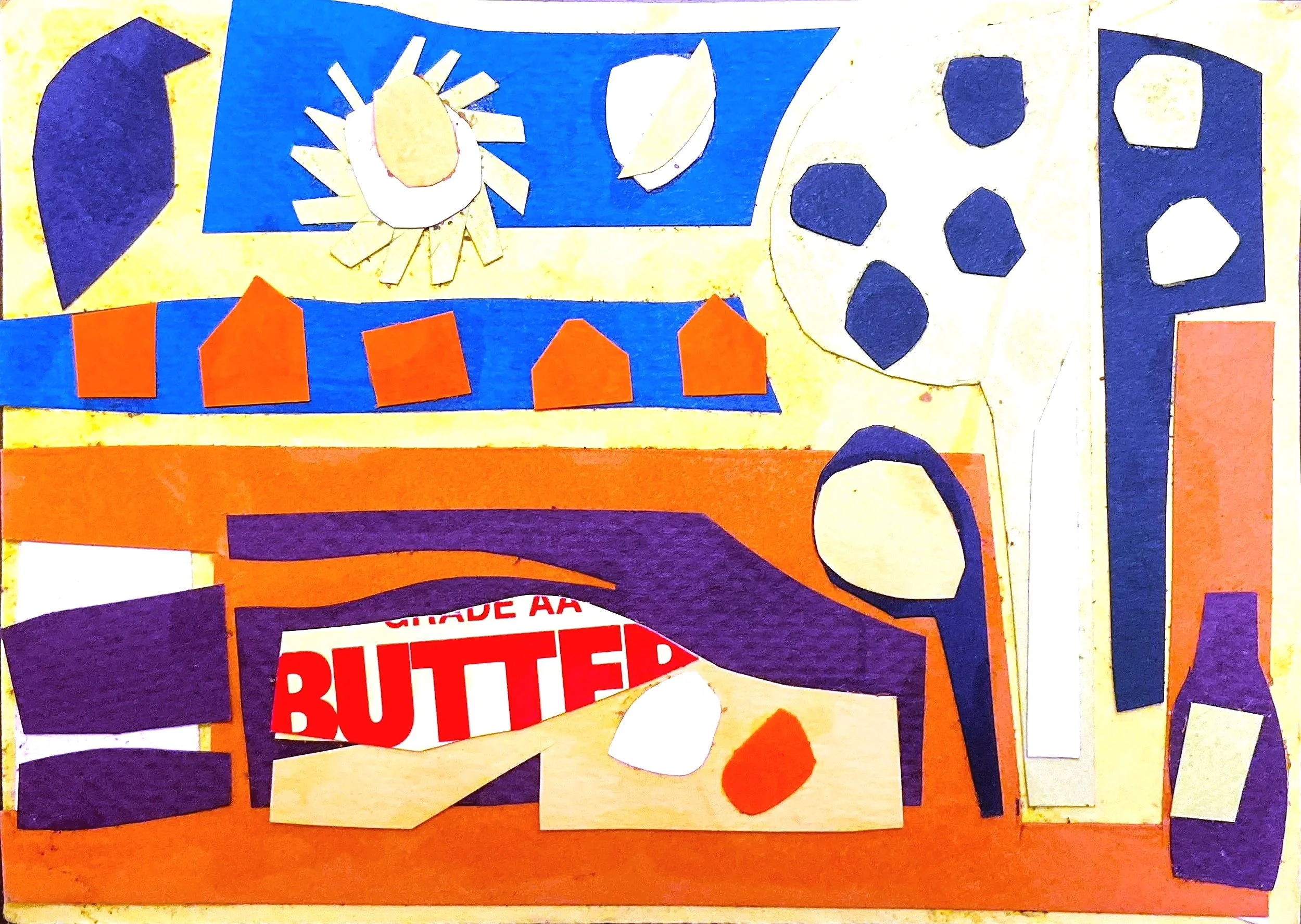 DAYDREAMING - Under the fruit tree-  midday - Work nearly done - Hot August sun - Tomorrow, I'm leaving