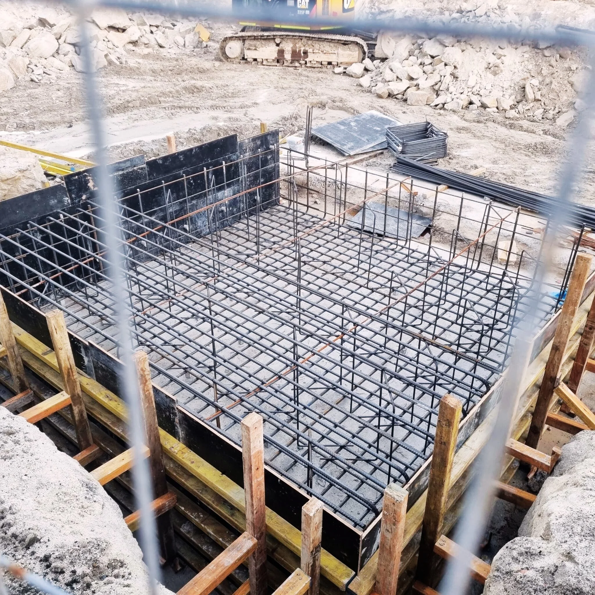 Crane base for Sydney Water, manly Heads water treatment plant.jpg