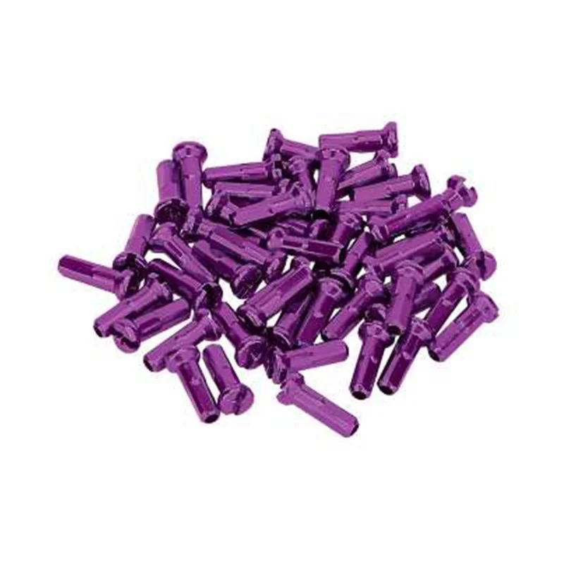 NIPLES PRIMO ALUMINIO 16MM 50/PZAS PURPURA