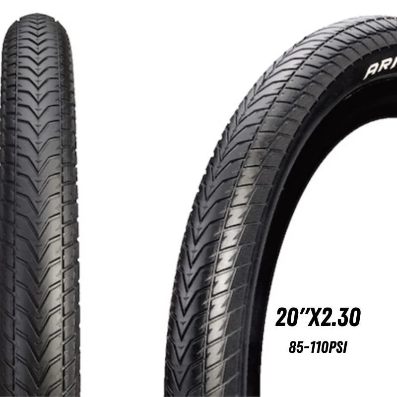 LLANTA 20" ARISUN XLR8 WIRE 2.3 NEGRO