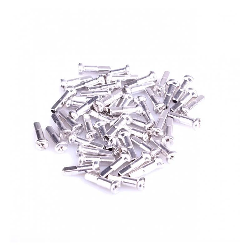 NIPLES PRIMO ALUMINIO 16MM 50/PZAS PLATA