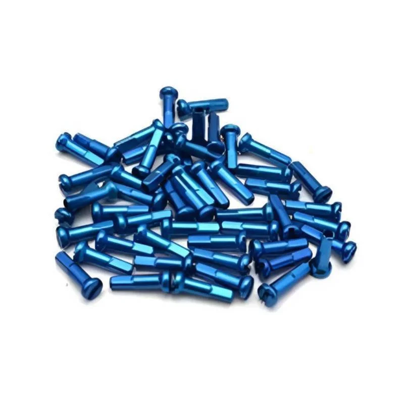 NIPLES PRIMO ALUMINIO 16MM 50/PZAS AZUL