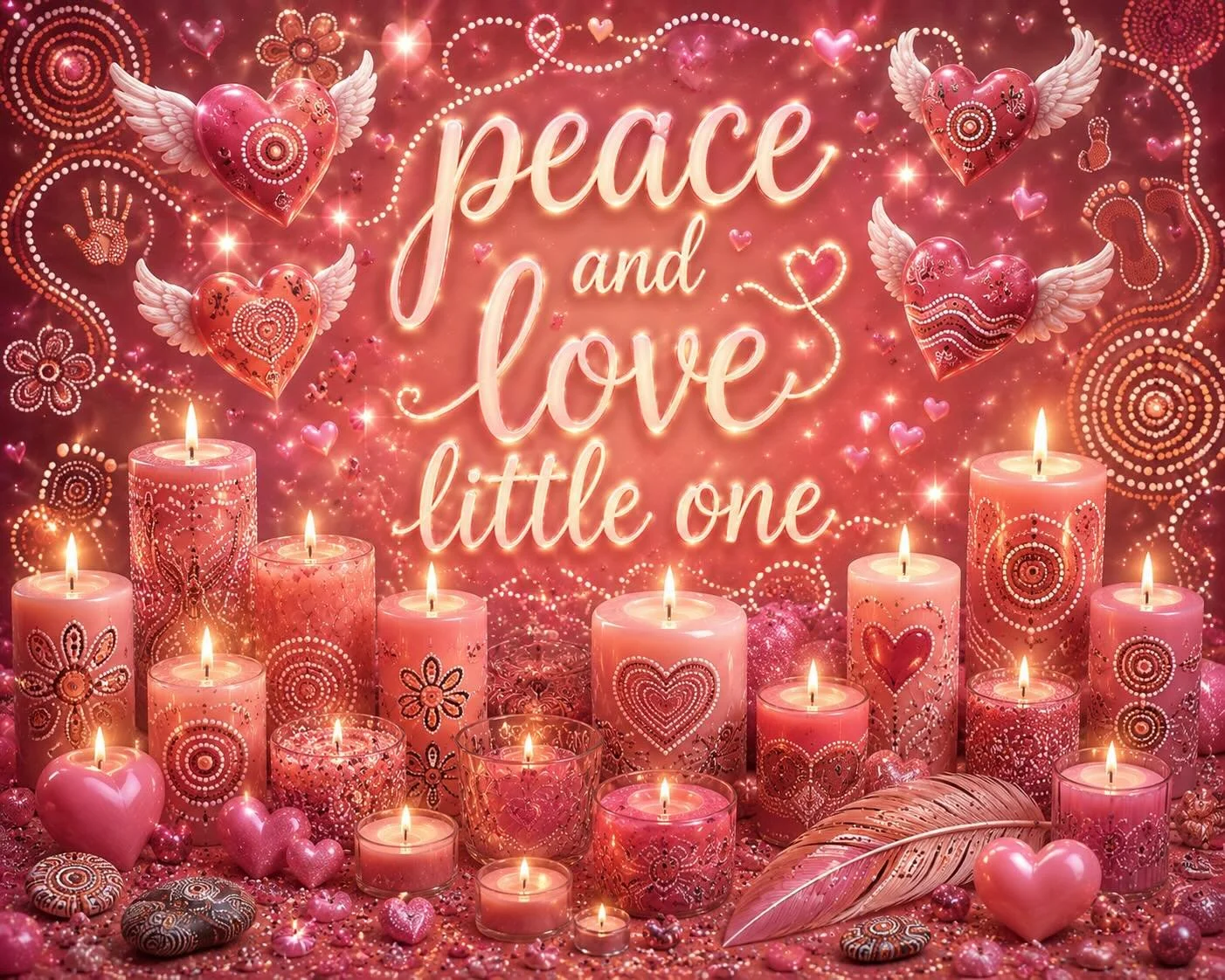 As vigils were held around the country last night in honour of Kumanjayi little baby, we send our heartfelt condolences to her family and community at the very sad time. You are in our thoughts and prayers. Go in love and peace little one 💕