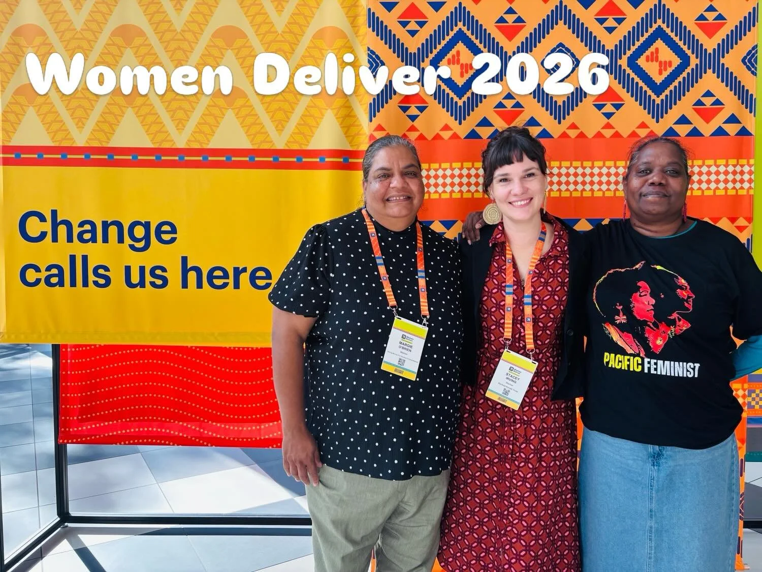 Two weeks ago our Program Manager Margie O&rsquo;Brien and Mentor Sheila White (and one of our Directors) attended this year&rsquo;s Women Deliver Conference 2026 held in Naarm (Melbourne). 

Margie said that &ldquo;it was amazing to attend an intern