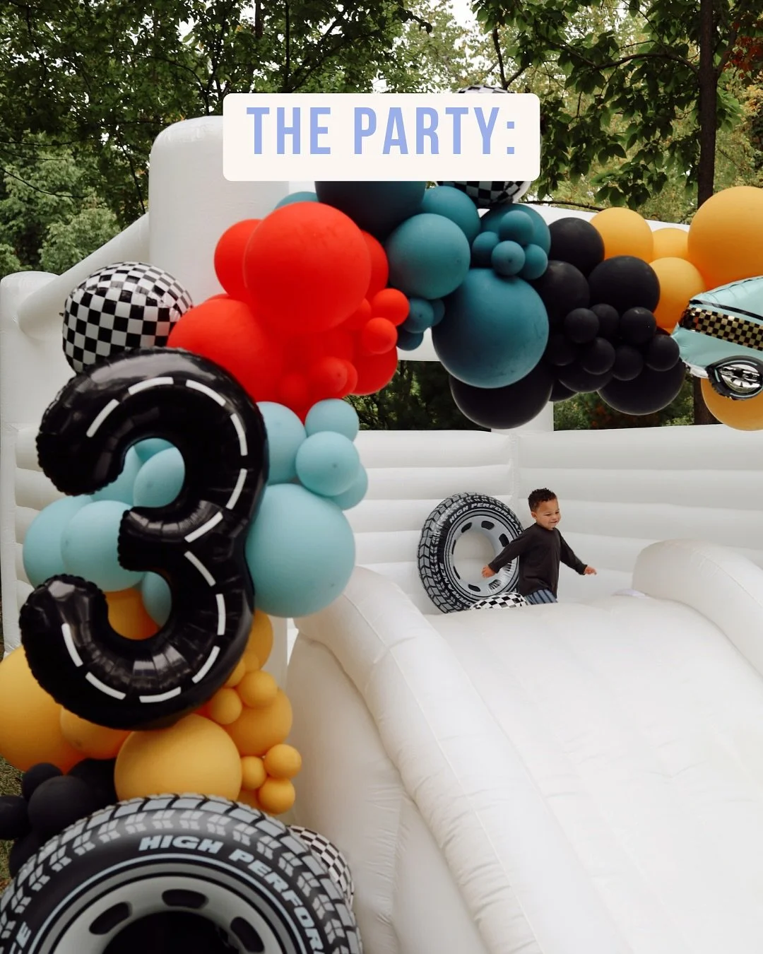 The party vs the moodboard🥳✨🏁 nothing better than seeing the vision come to life!🫶🏼