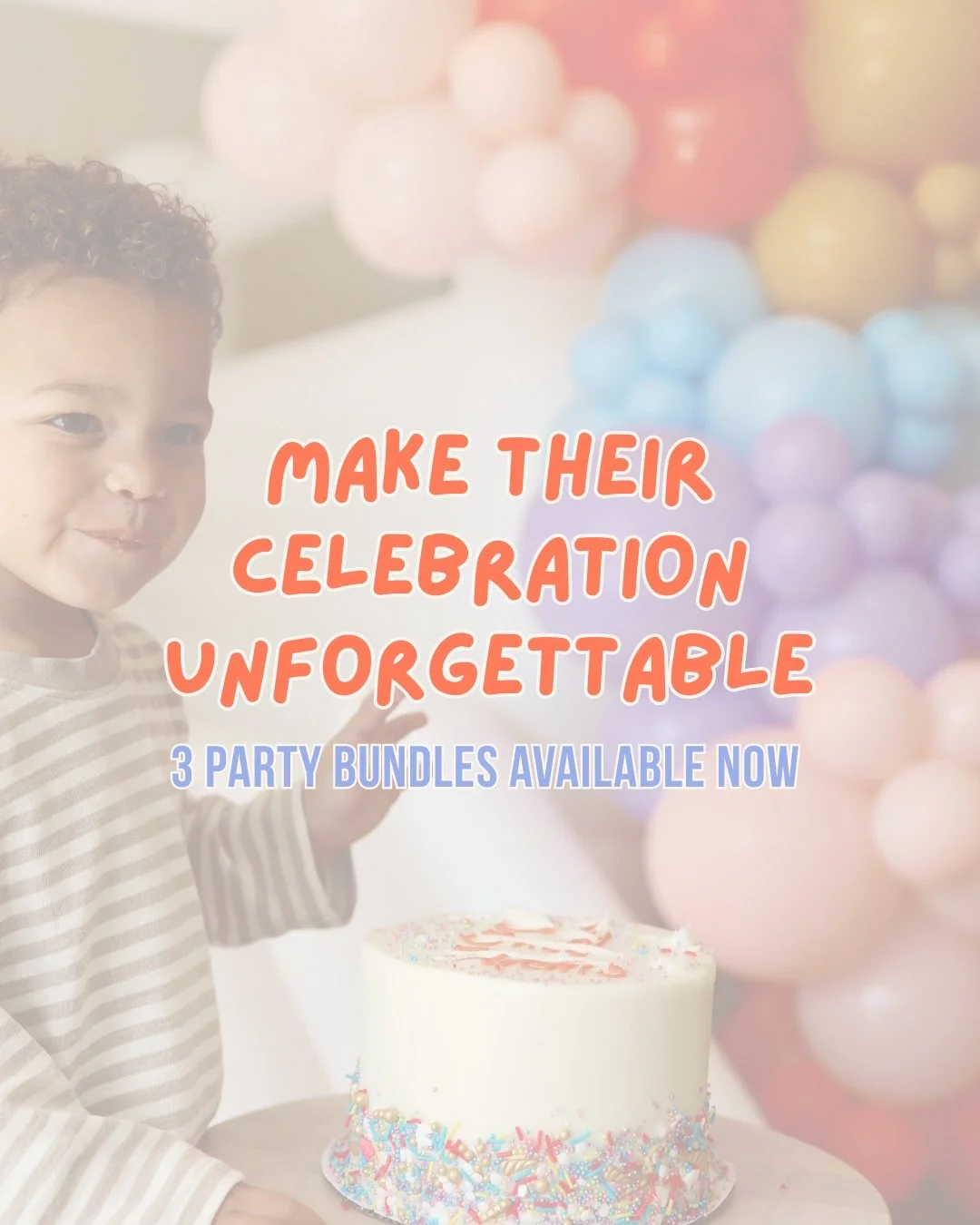 Happy Small Business Saturday✨

To celebrate and say thank you for supporting my small business, I&rsquo;m offering three exclusive party bundles at a special rate, available to book now through the end of the year for events happening anytime throug