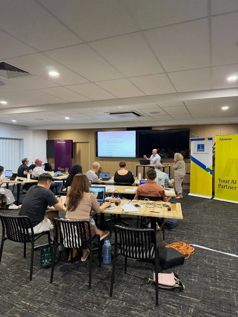 Advancer AI Masterclass group photo — Brisbane