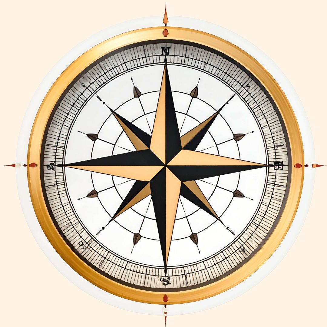 Kompass – Sinnbild für Orientierung, Achtsamkeit und Ankommen