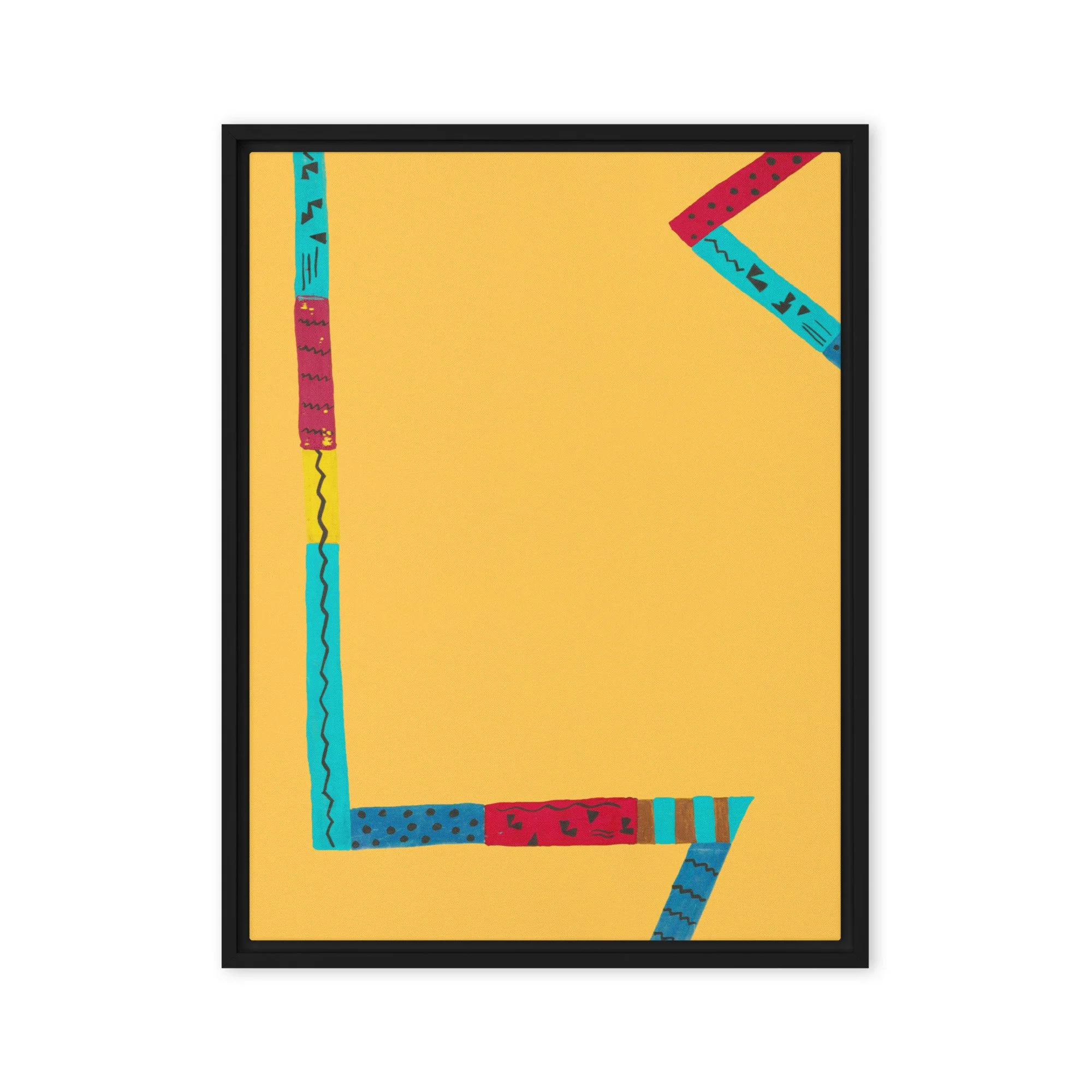 Framed canvas