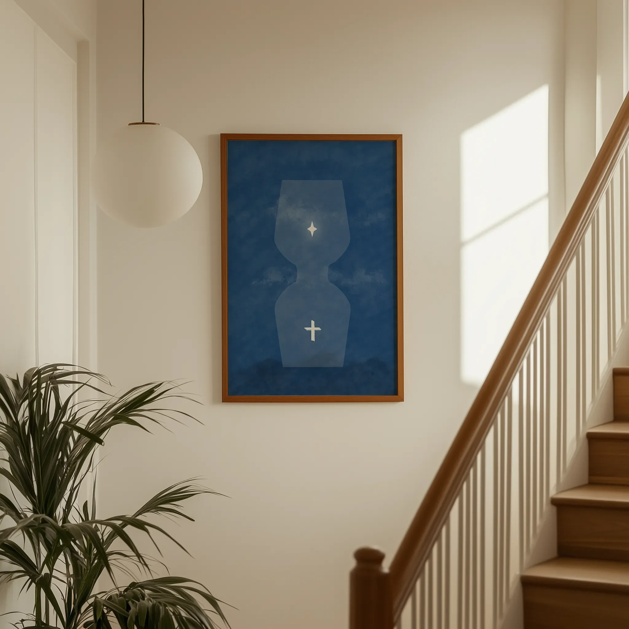 Good News of Great Joy – Blue | Printable Wall Art