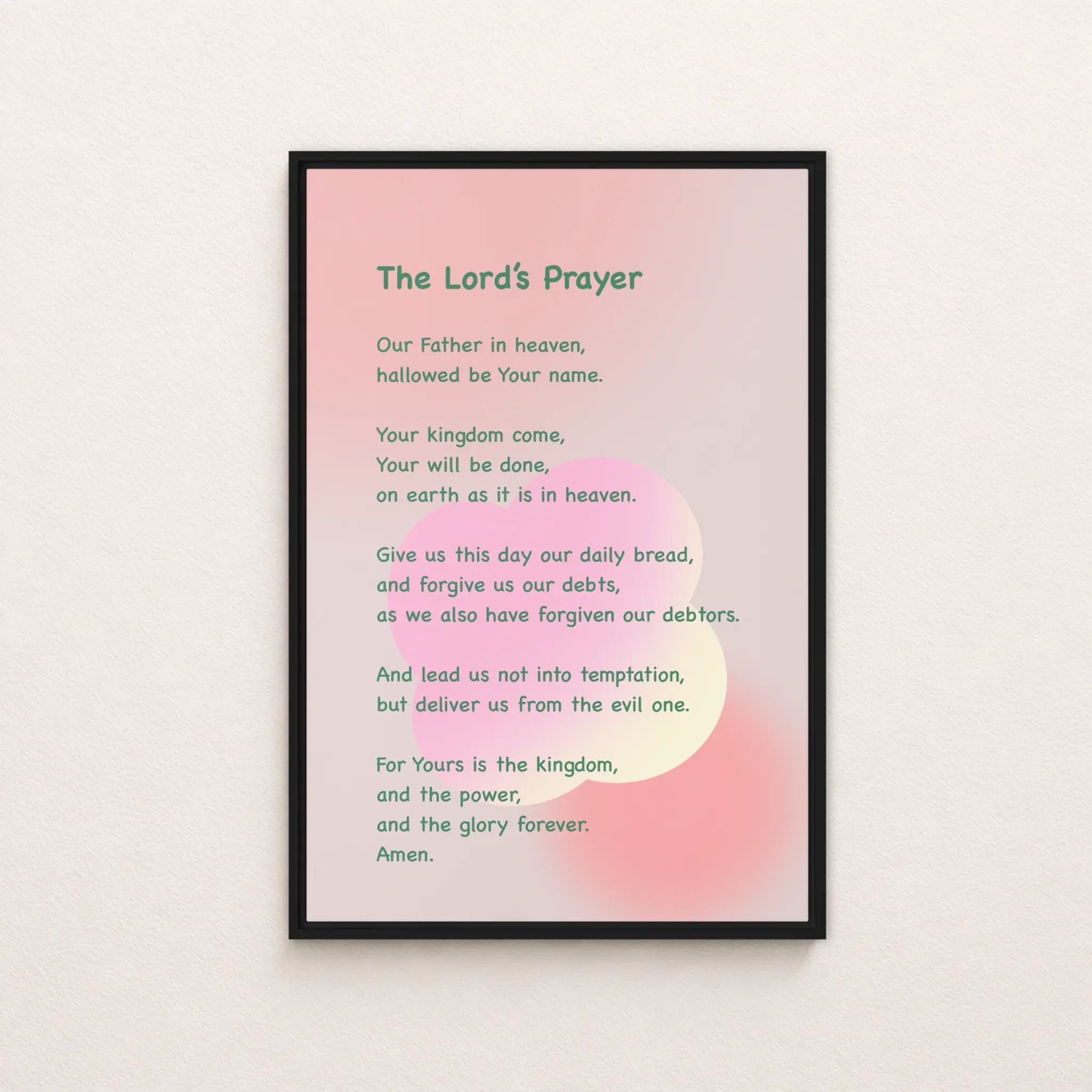 The Lord’s Prayer