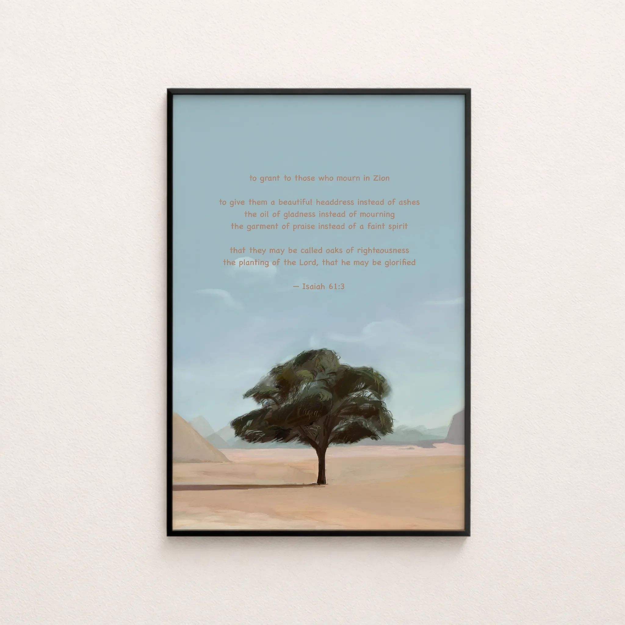 Beauty Instead of Ashes — Isaiah 61:3