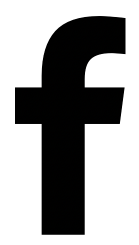 白色背景上印着一个巨大的黑色Facebook标志。