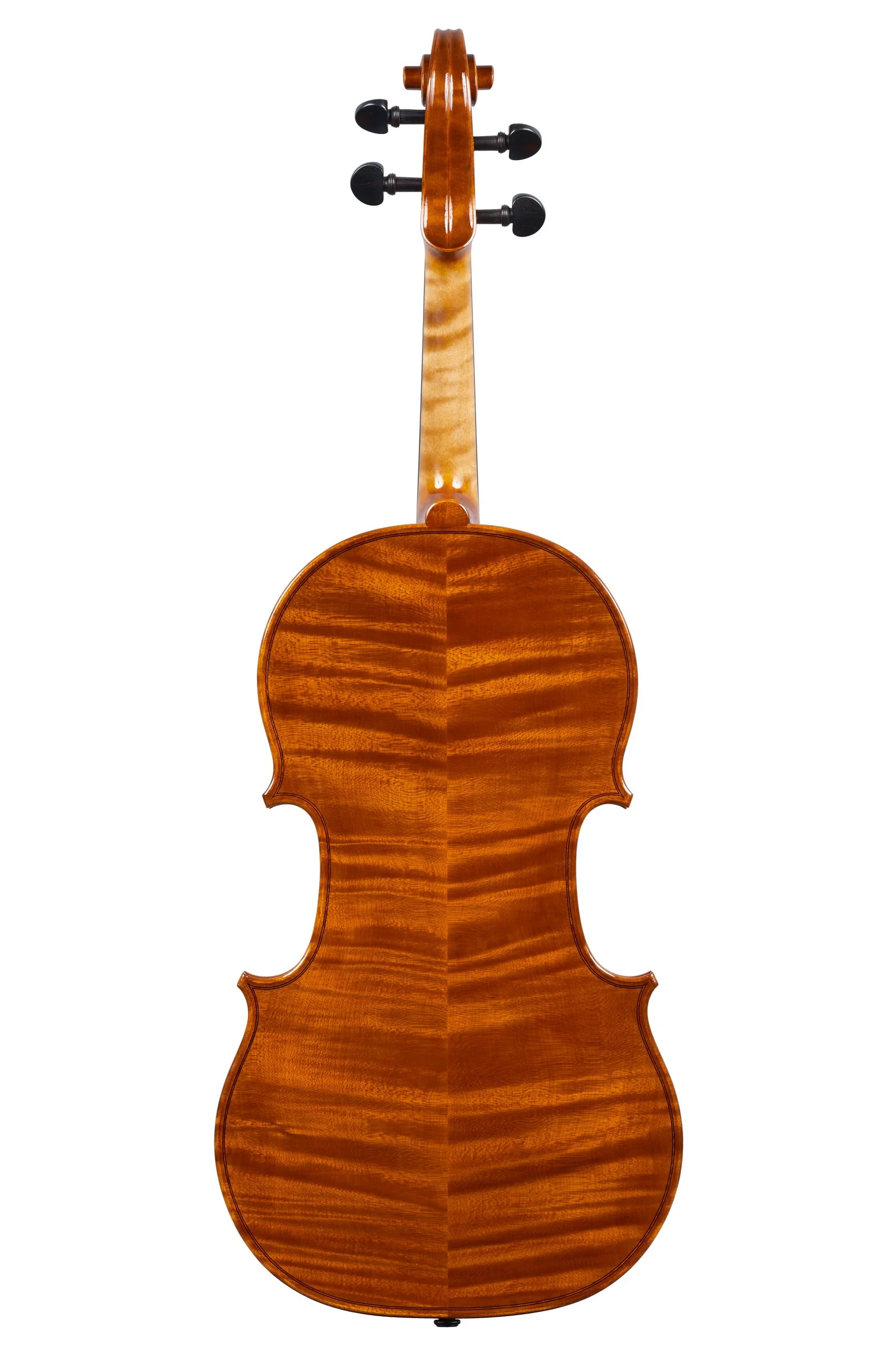 Back of the Andrea Guarneri-model viola