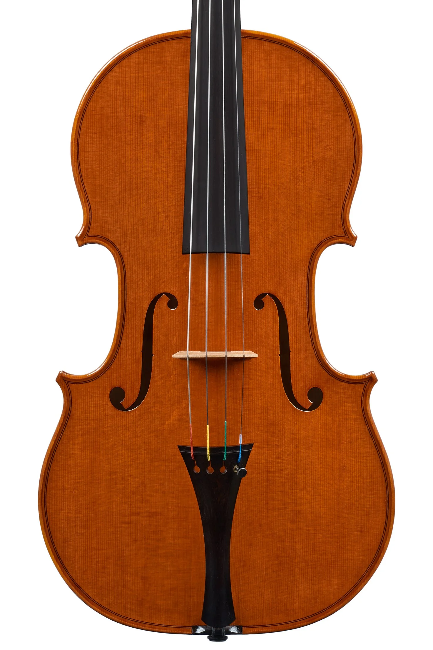 close up front of the Andrea Guarneri-model viola
