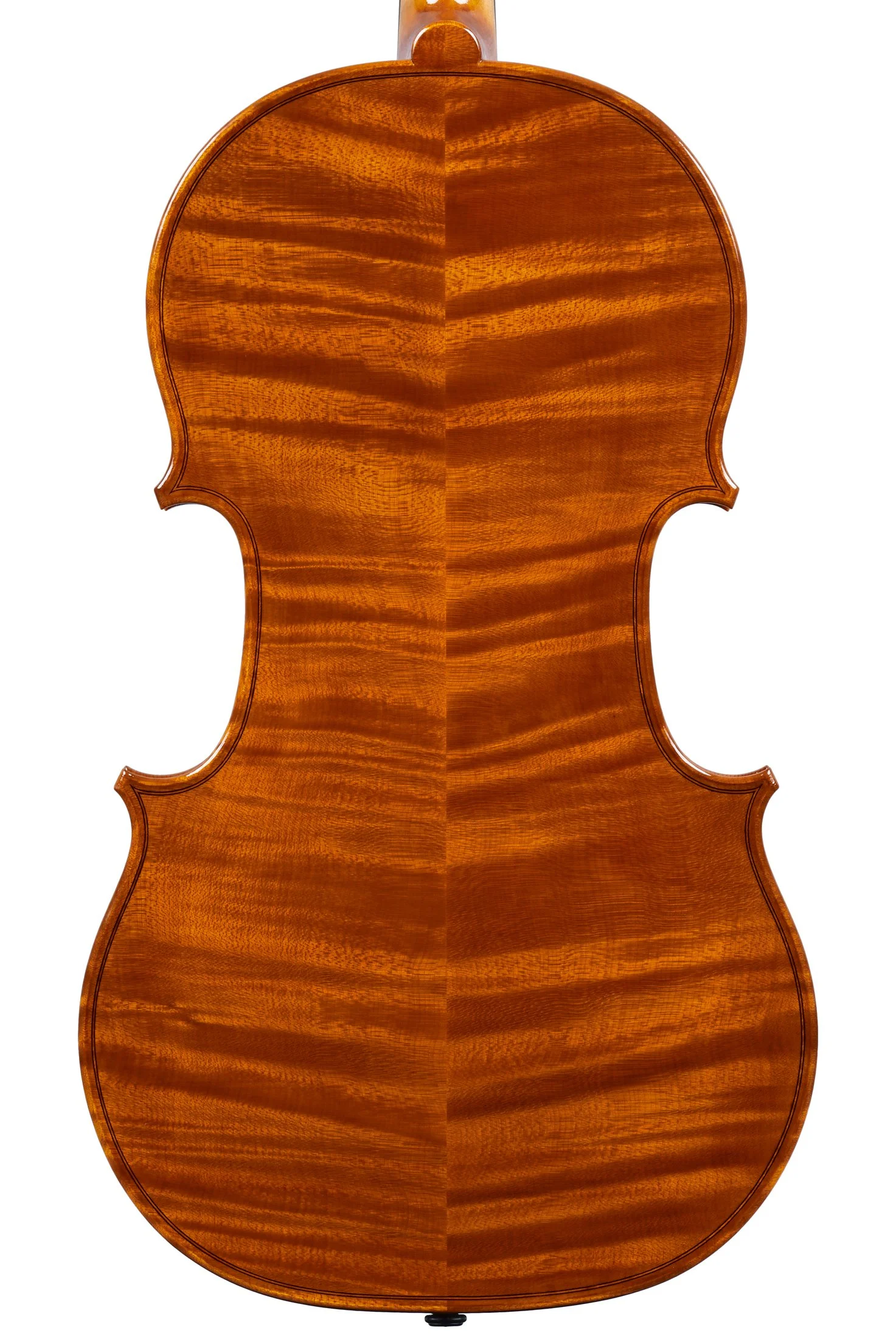 Back of the Andrea Guarneri-model viola