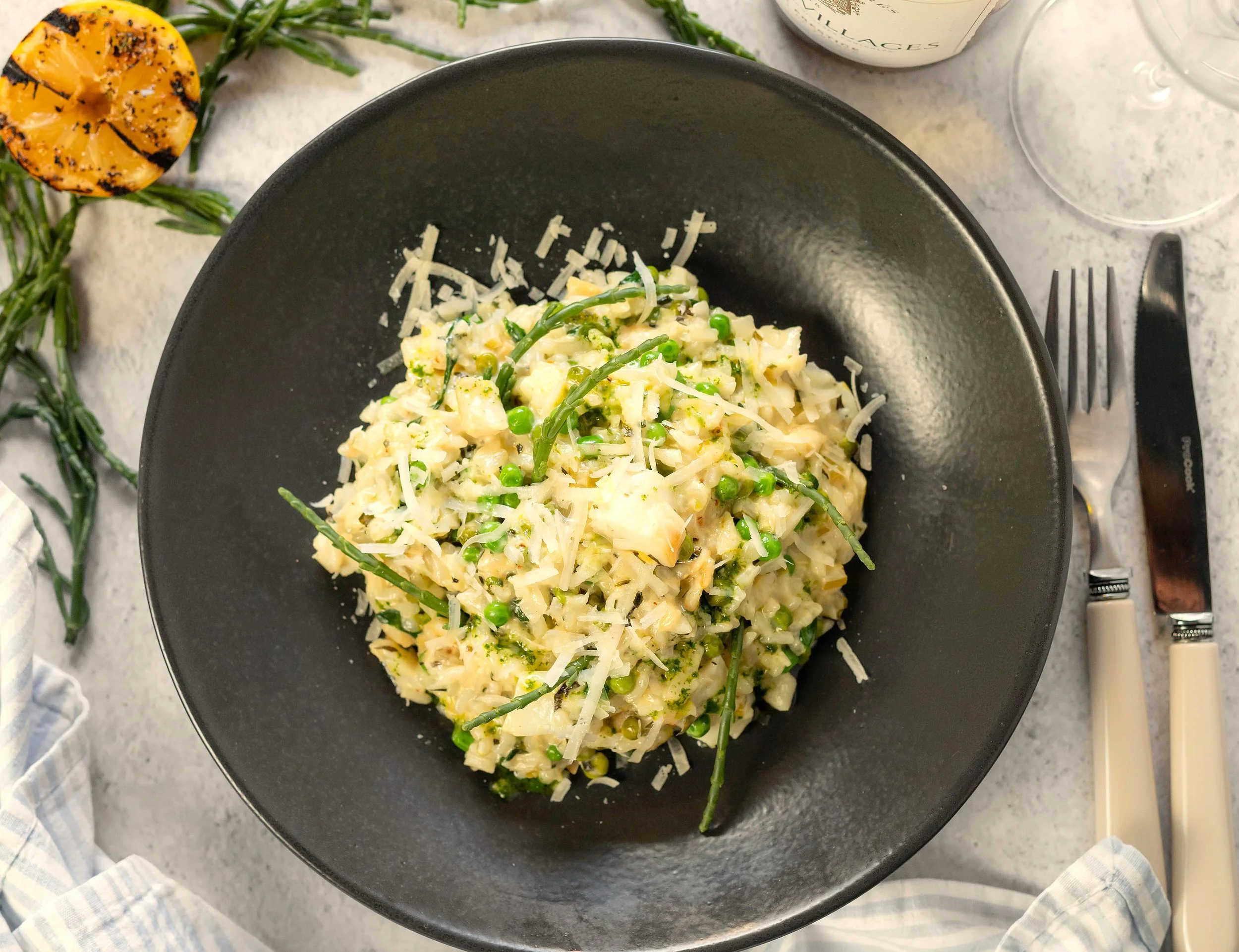 Smoked Haddock Risotto (Serves 1 - 370g)
