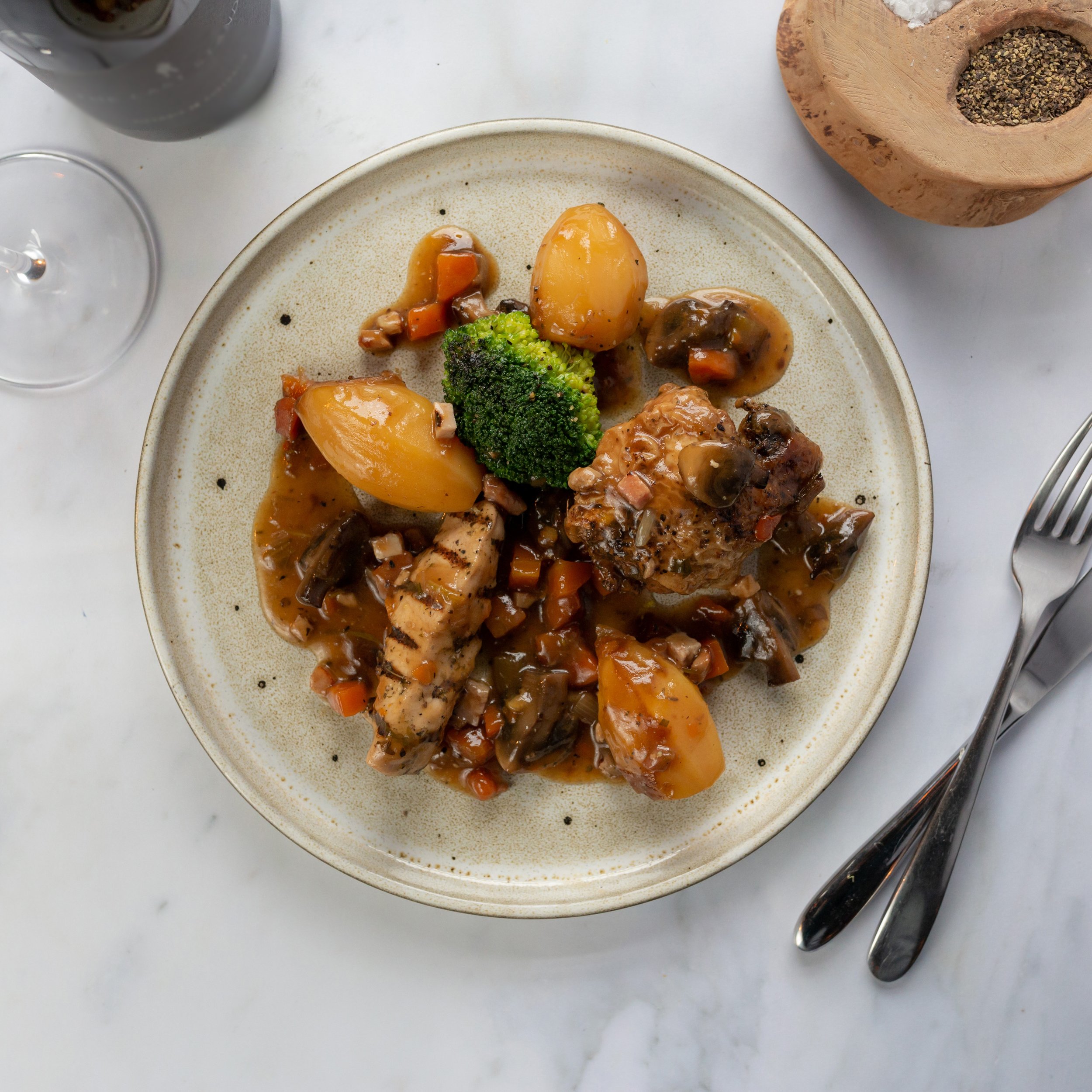 Coq au Vin (serves 1 - 400g)