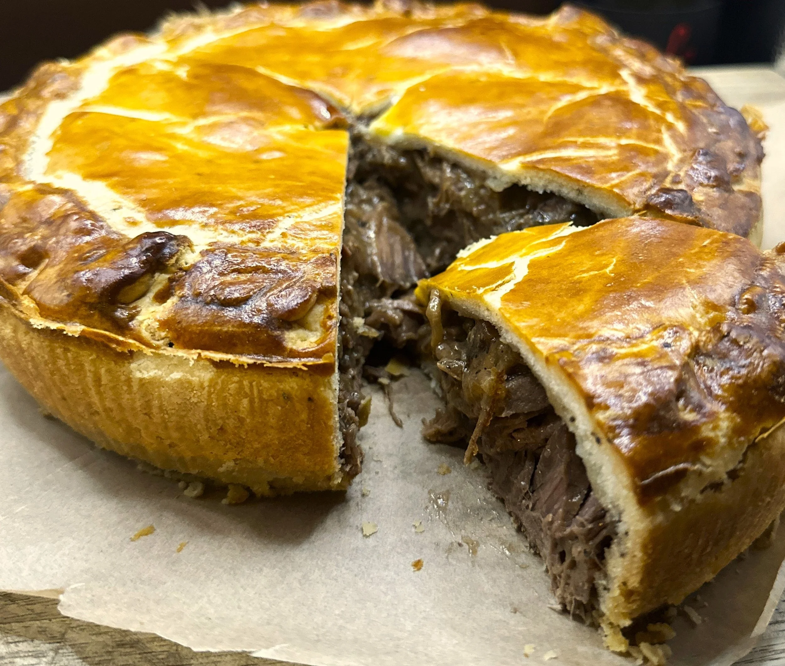 Peppered Beef Pie