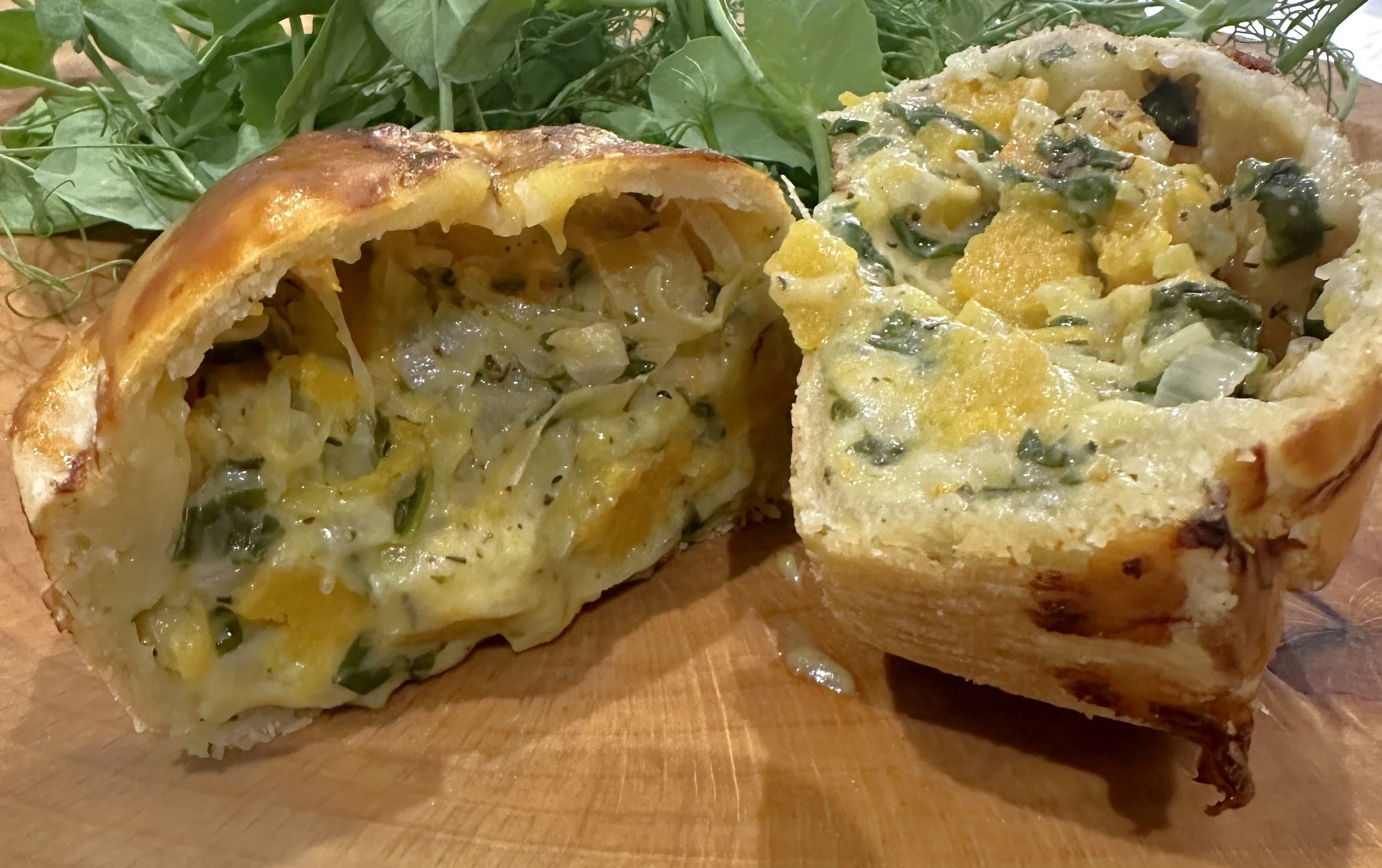 Butternut Squash & Gruyere Cheese Pie (v) - (235g)