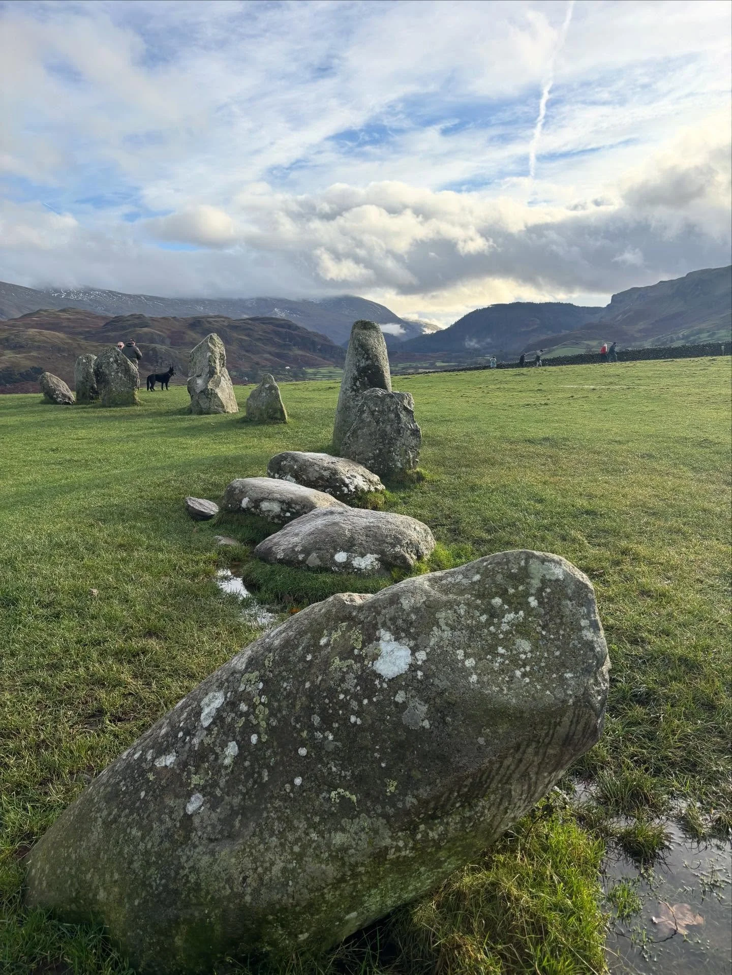 ✨ Today&rsquo;s journey took me to the ancient stones of Castlerigg, a place where the veil feels thin and the land hums with remembering. Standing within that circle, I felt the deep sacred work unfolding &mdash; old energies rising, new codes ancho