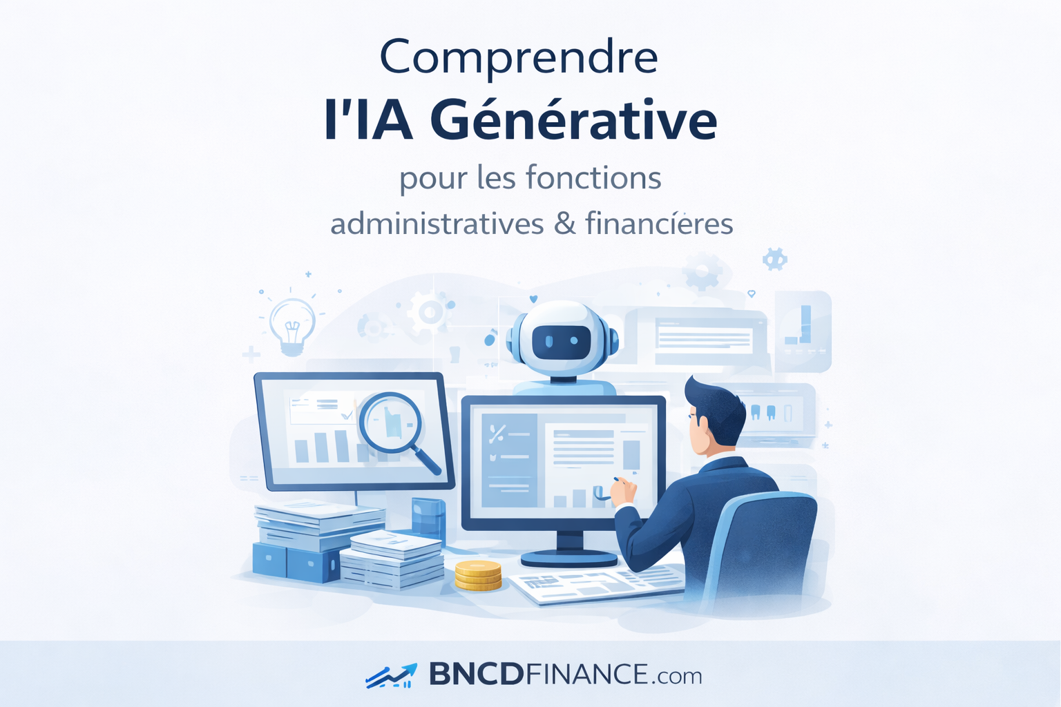 Comprendre l’IA générative pour les fonctions administratives et financières