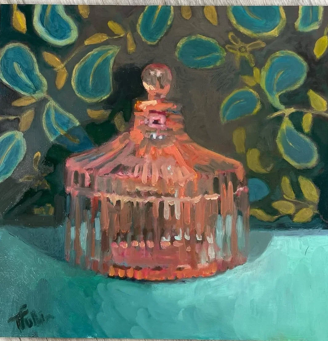 Sweetie Jar, 10x10in, oil on canvas (sold)