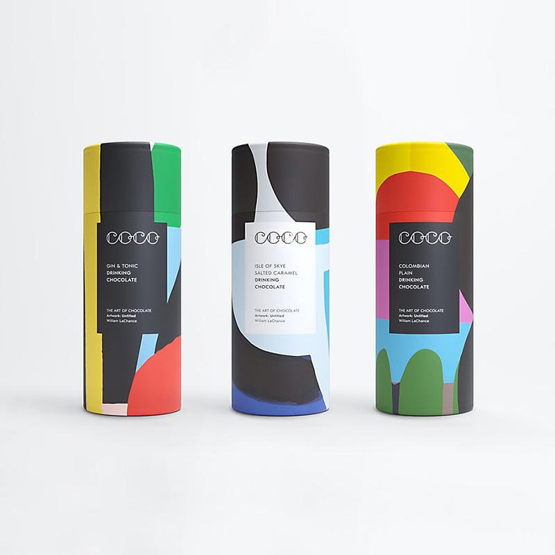 Three luxury tube designs for the same brand, perfect for branded beauty packaging.