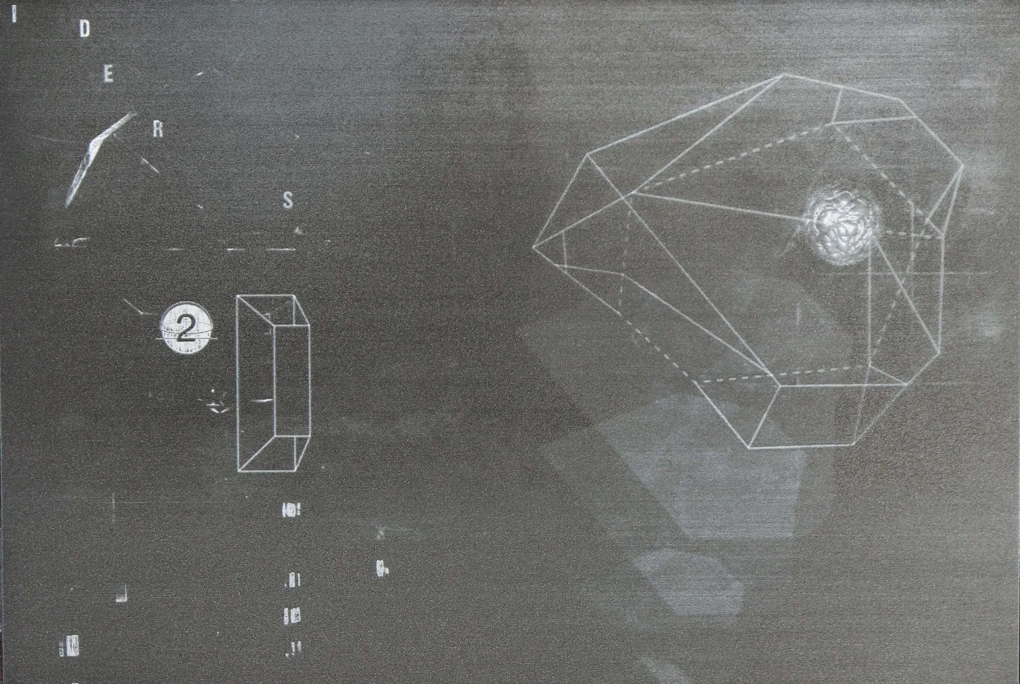 Complex interconnected abstract structure representing generative artificial intelligence - detail