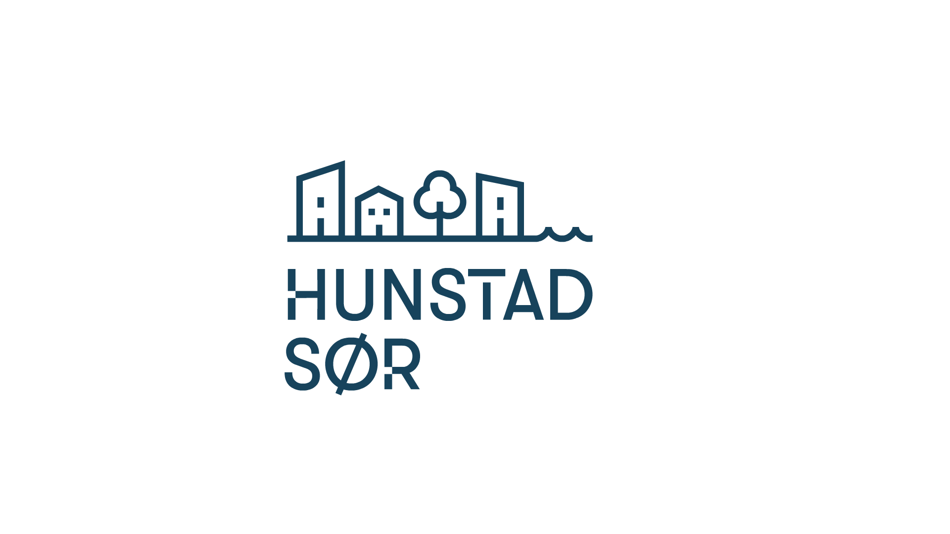 Animert logo til Hunstad Sør