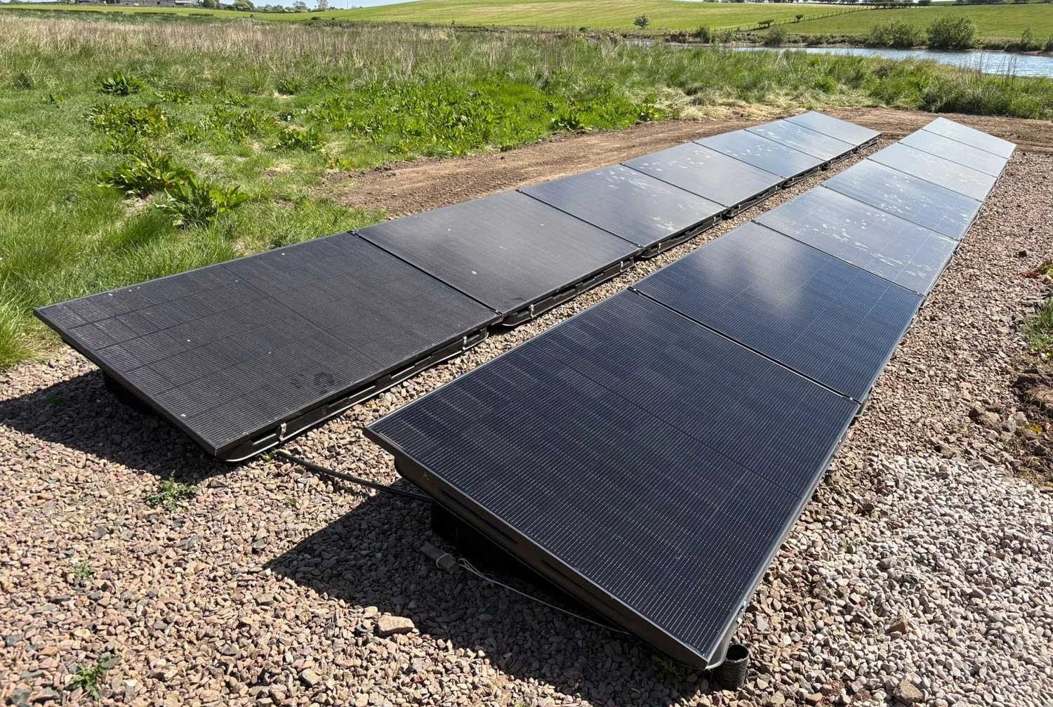 Off Grid- Ground Mounted Solar PV System