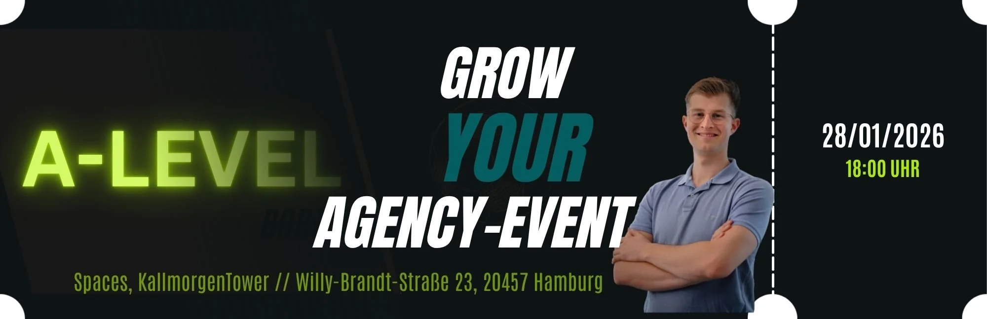 Growth Your Agency - 28.01.2026 - Event-Ticket