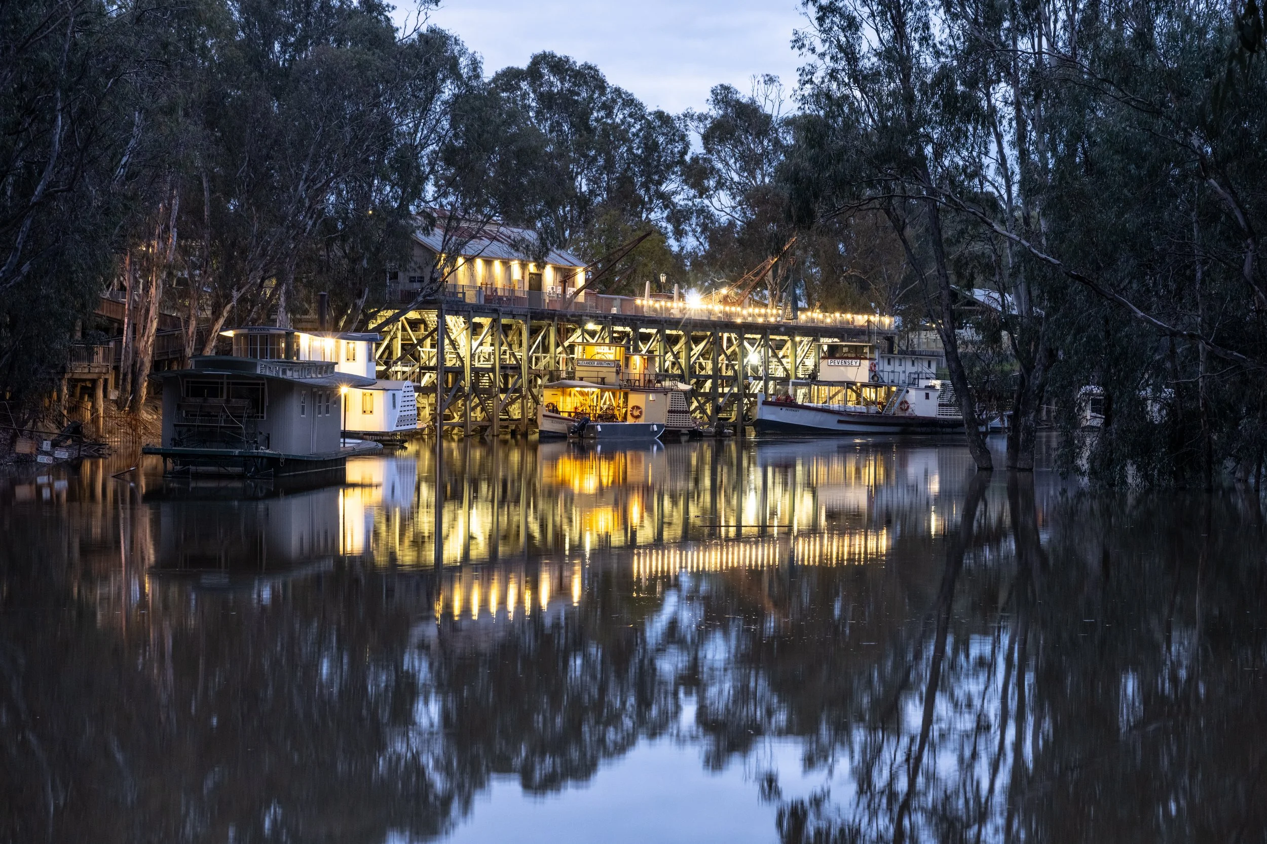 Echuca Pier and Bridge