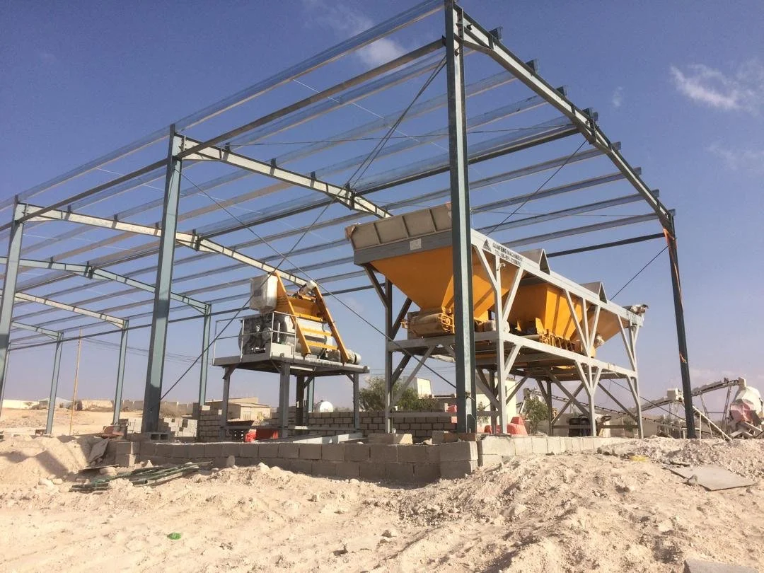 2018-Installation of first automated batching plant for blocks in Somaliland