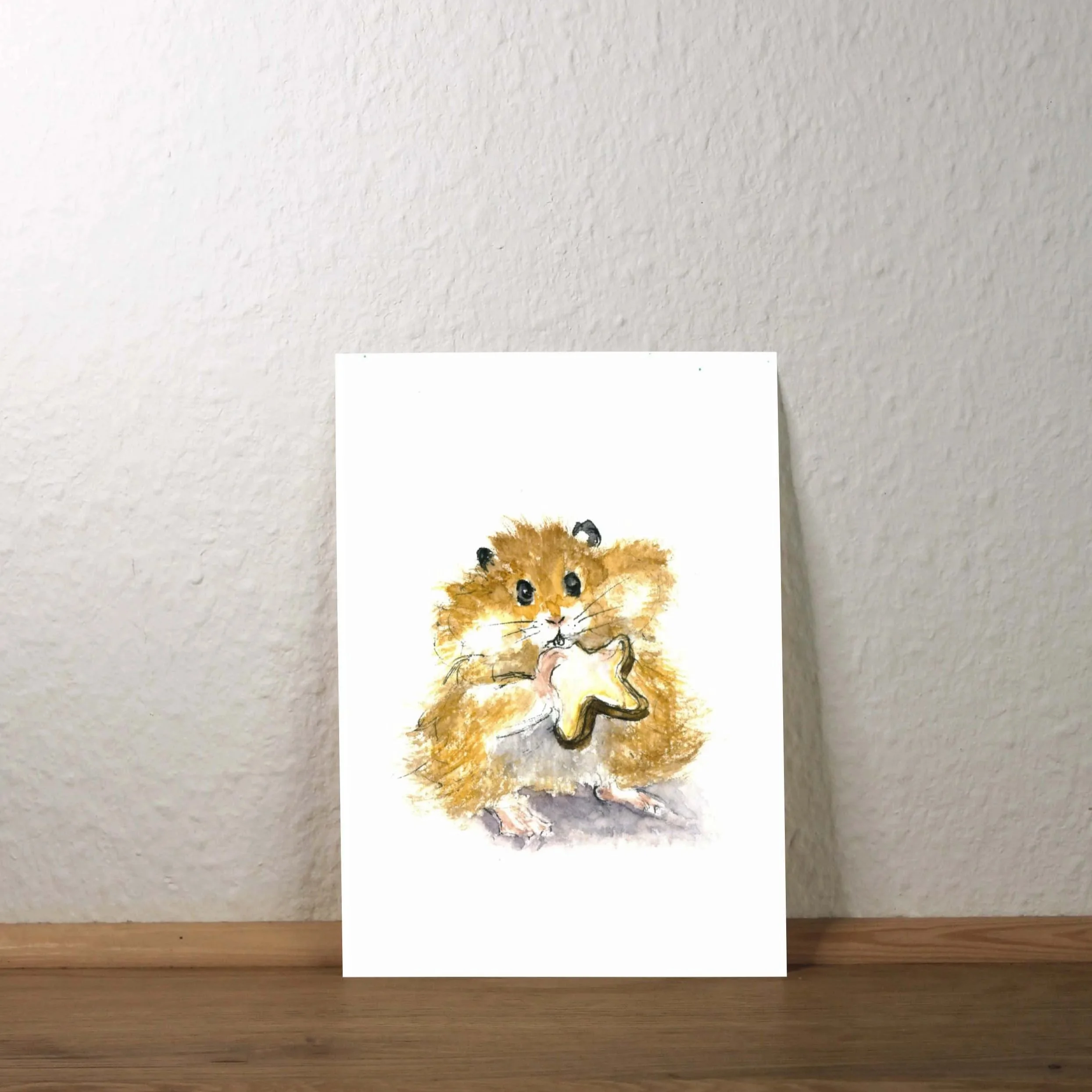 Hamster mit Zimtstern