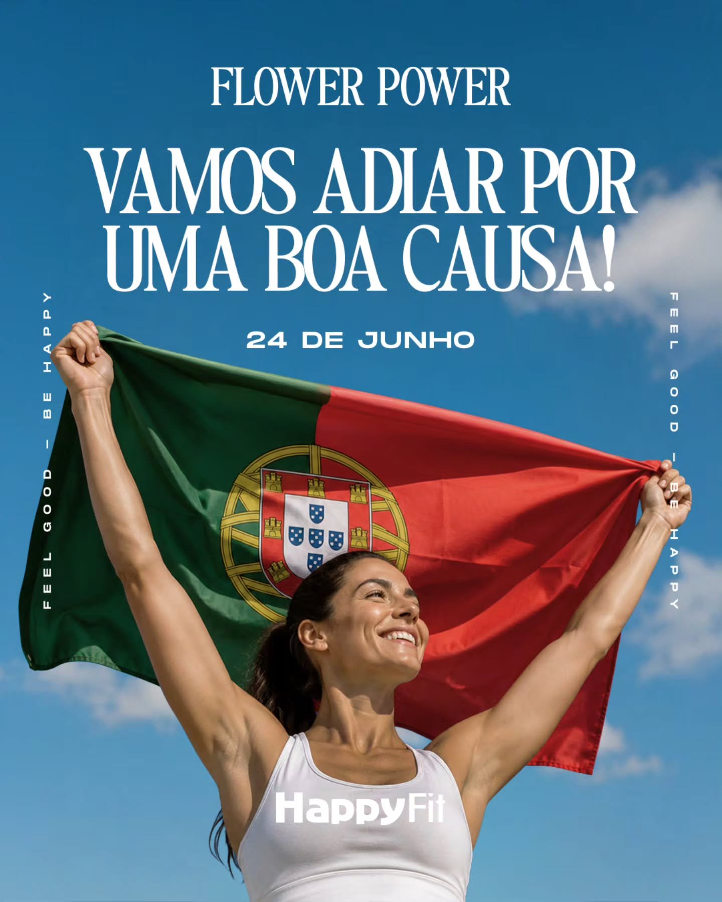 O Flower Power foi adiado por uma boa causa! 🇵🇹

Quando a sele&ccedil;&atilde;o joga, paramos todos para apoiar. Por isso, guard&aacute;mos a nossa festa para o dia 24 de junho. Vai ser uma tarde de anima&ccedil;&atilde;o que n&atilde;o vais querer