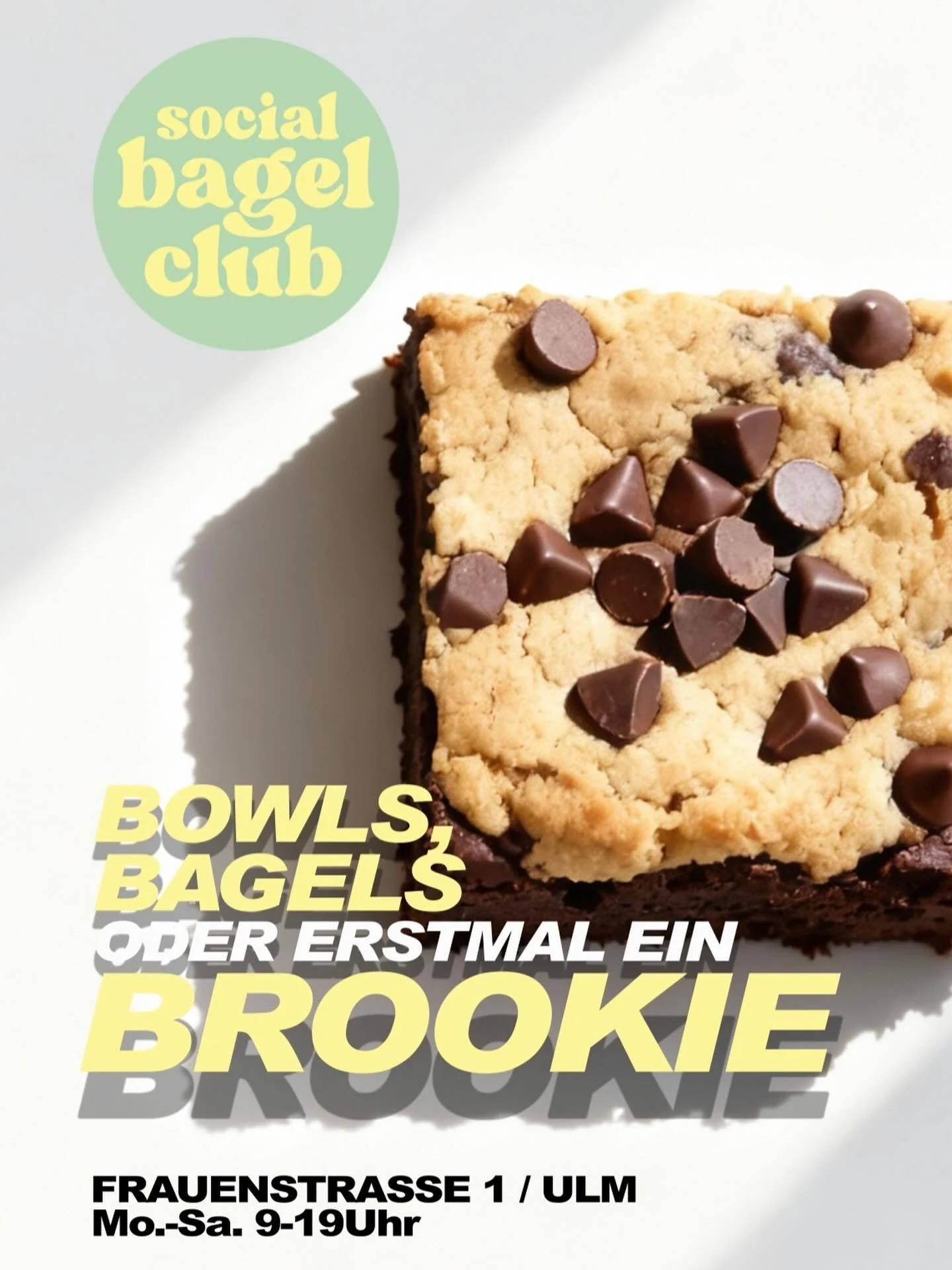 Ab n&auml;chster Woche. Verschiedene s&uuml;&szlig;e Teile. Brookies, Croissants, Cubes&hellip; probier dich durch.