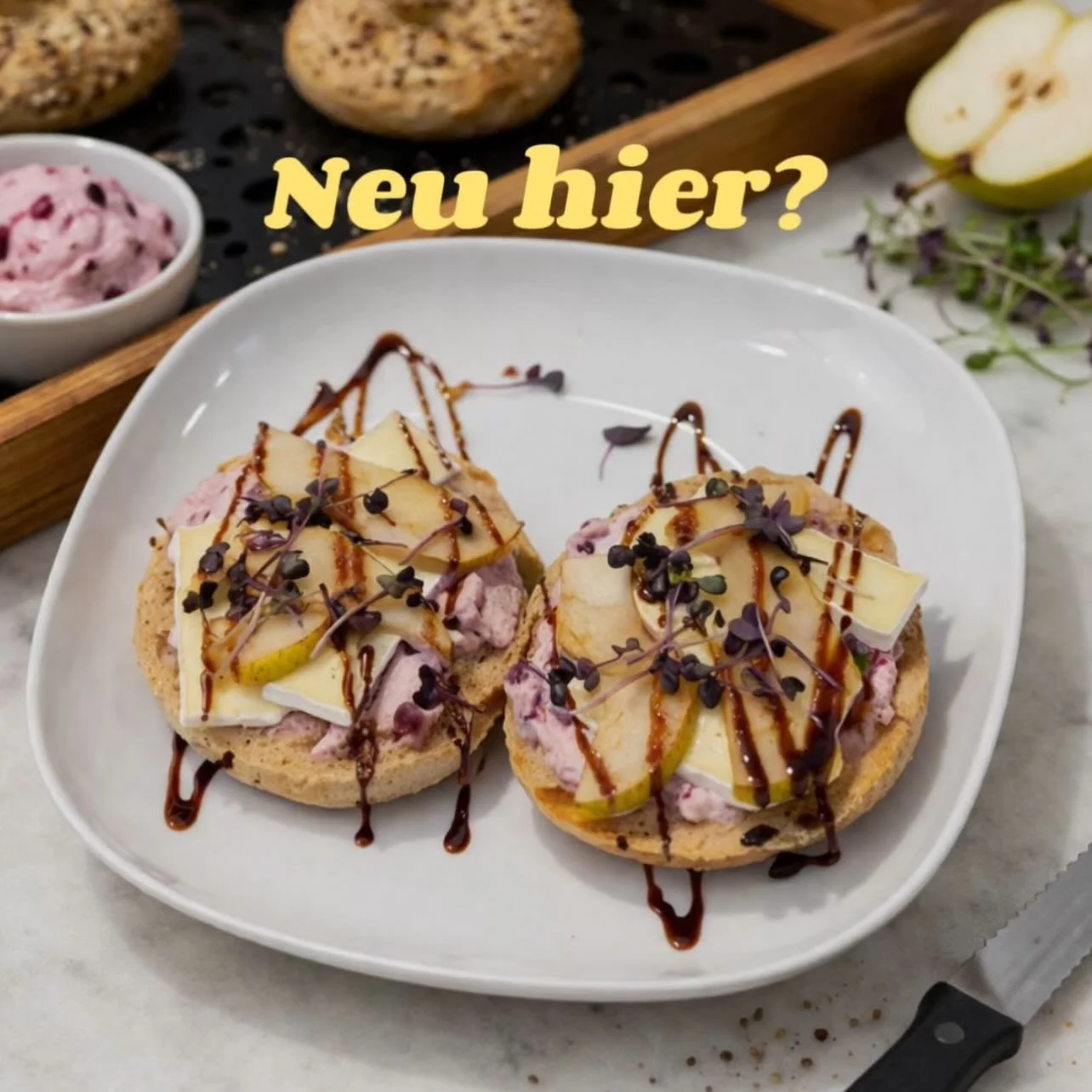 Lust auf frisch belegte Sauerteig Bagels? 🥯 in der Frauenstra&szlig;e 1 in Ulm findest du uns von Montag - Samstag zwischen 10:00 und 18:00 Uhr! ⏰ 
.
.
.
📸: @brandium.media 
#bagels #ulm #food #explore