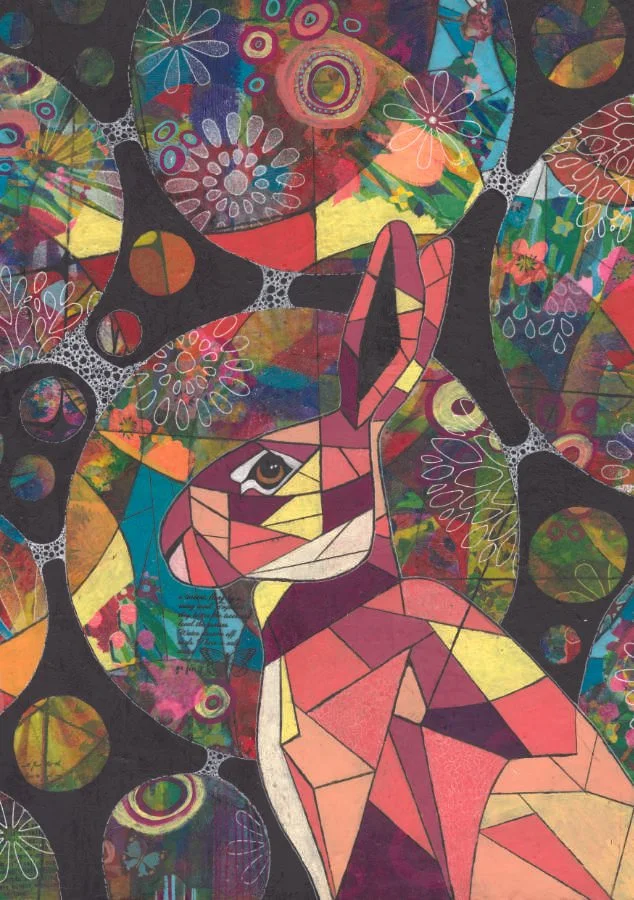 The Silent Hare (A5 Card)