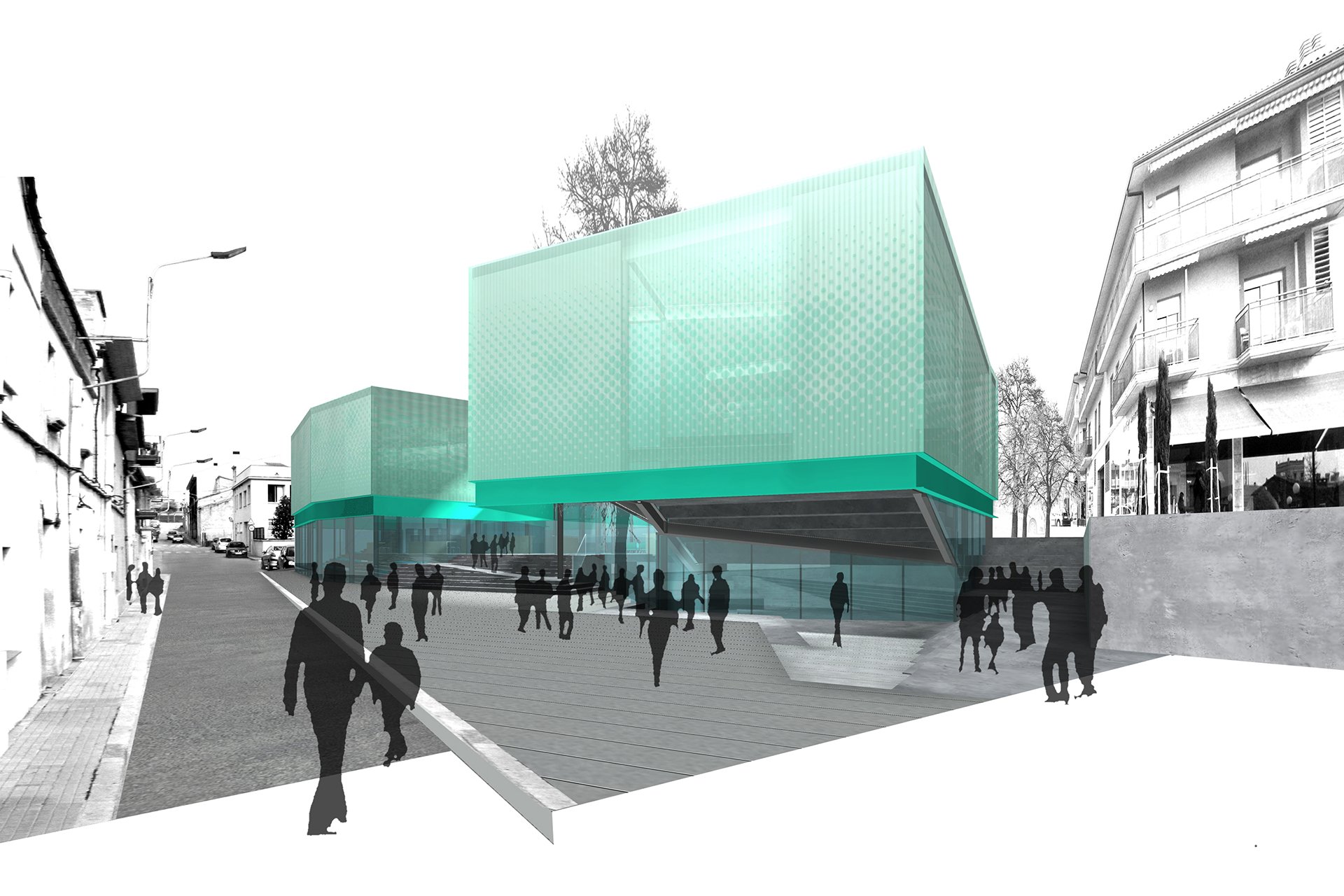 Ferusic Architects, Relja Ferusic, 8uit, Public Library, Caldes de Malavella, Girona