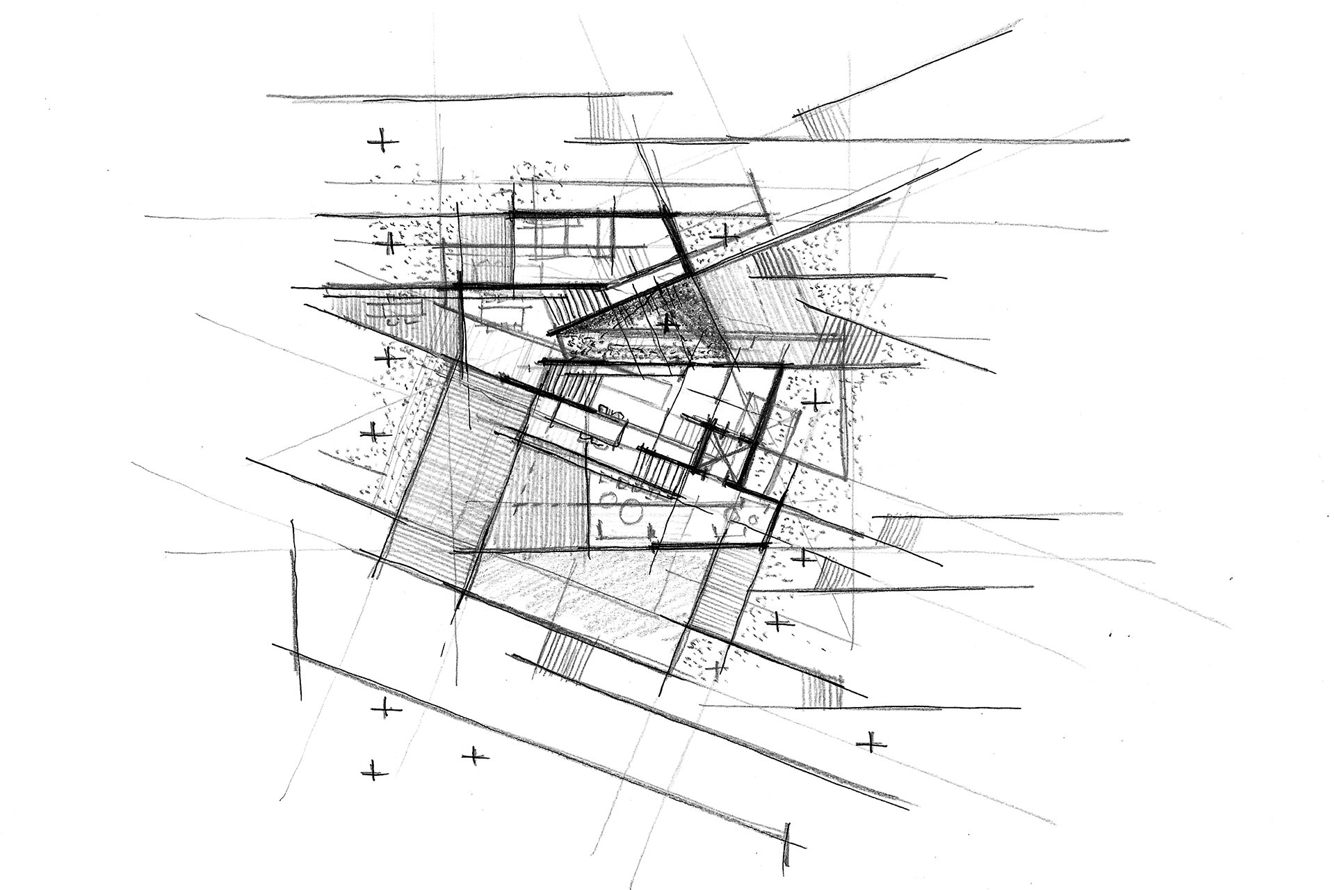 Ferusic Architects, Relja Ferusic, Sketch