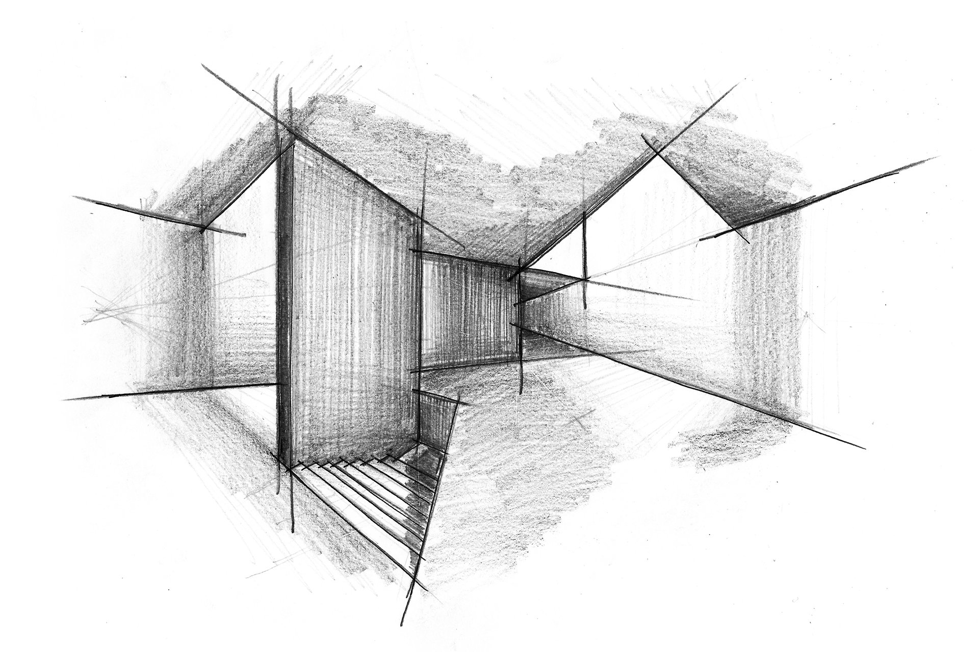 Ferusic Architects, Relja Ferusic, Sketch