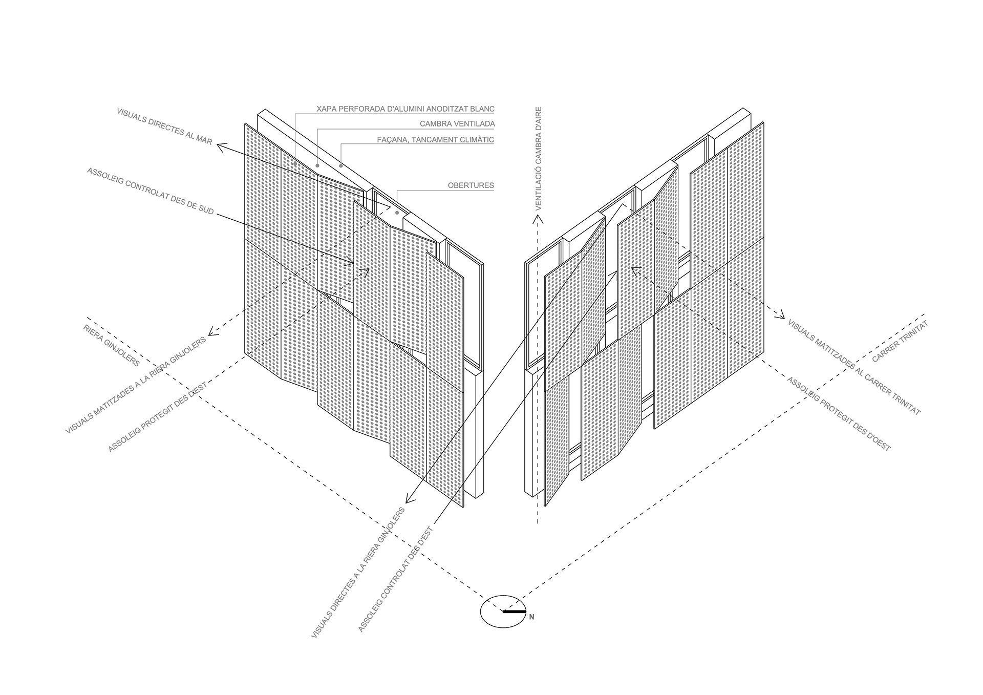 Ferusic Architects, Relja Ferusic, Facade