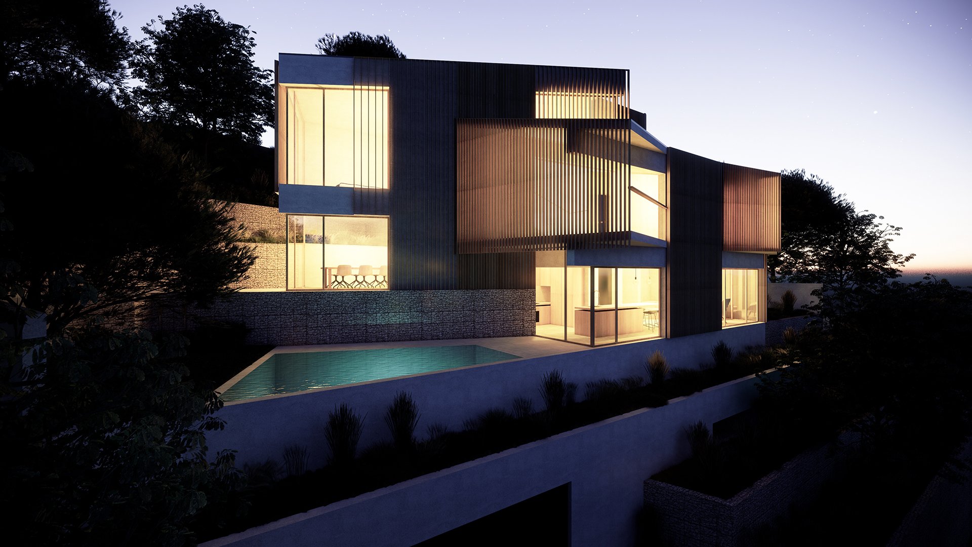 Ferusic Architects, Relja Ferusic, Villa Riley Alella