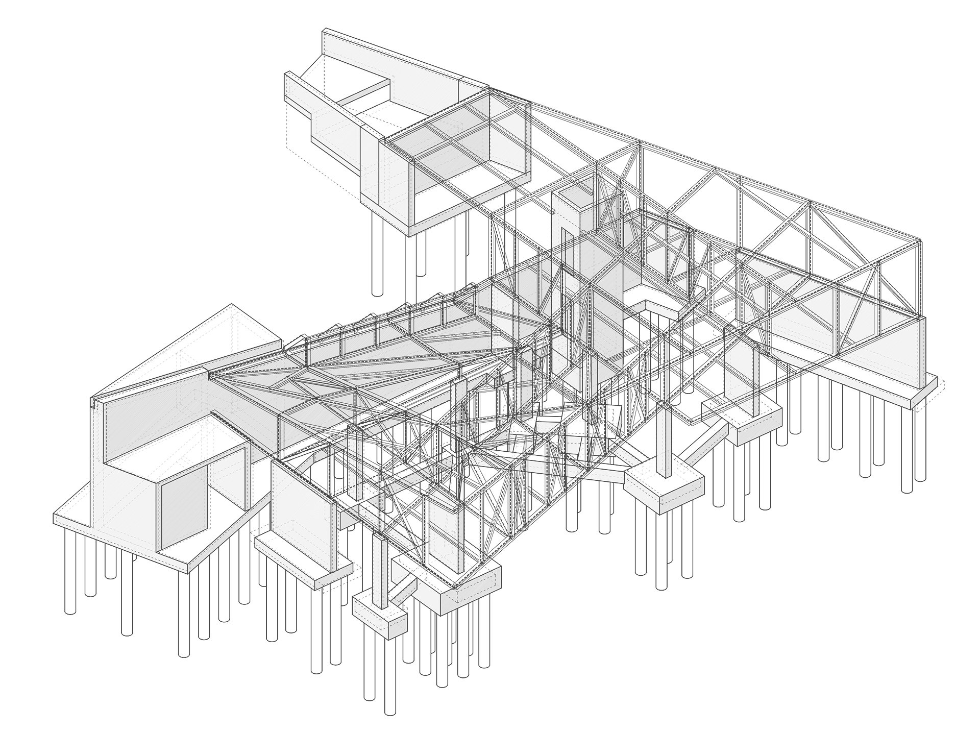 Ferusic Architects, Relja Ferusic, Structure