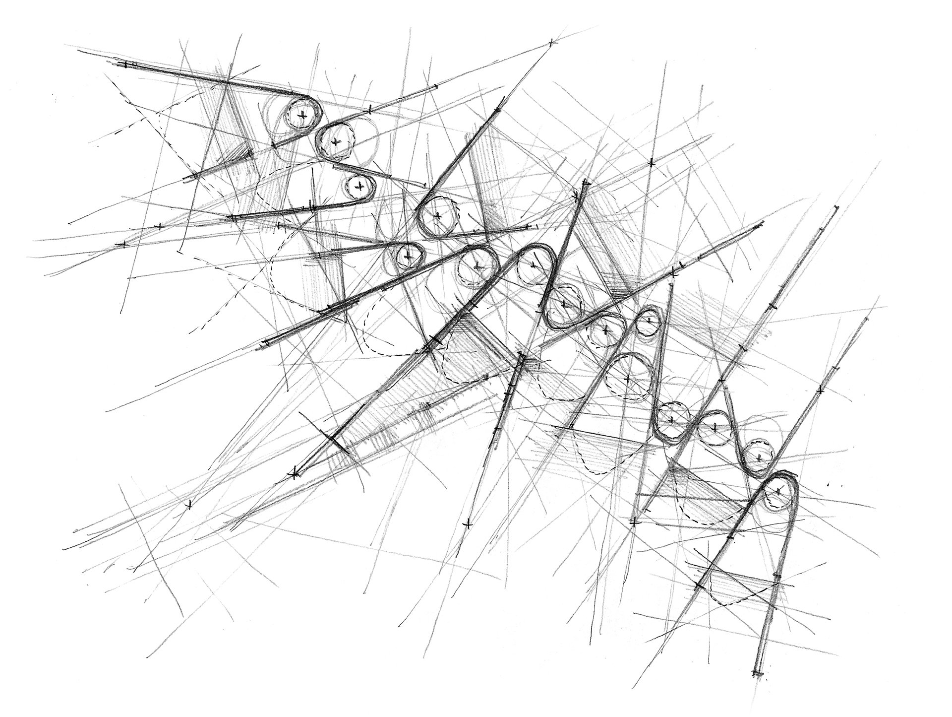 Ferusic Architects, Relja Ferusic, Sketch