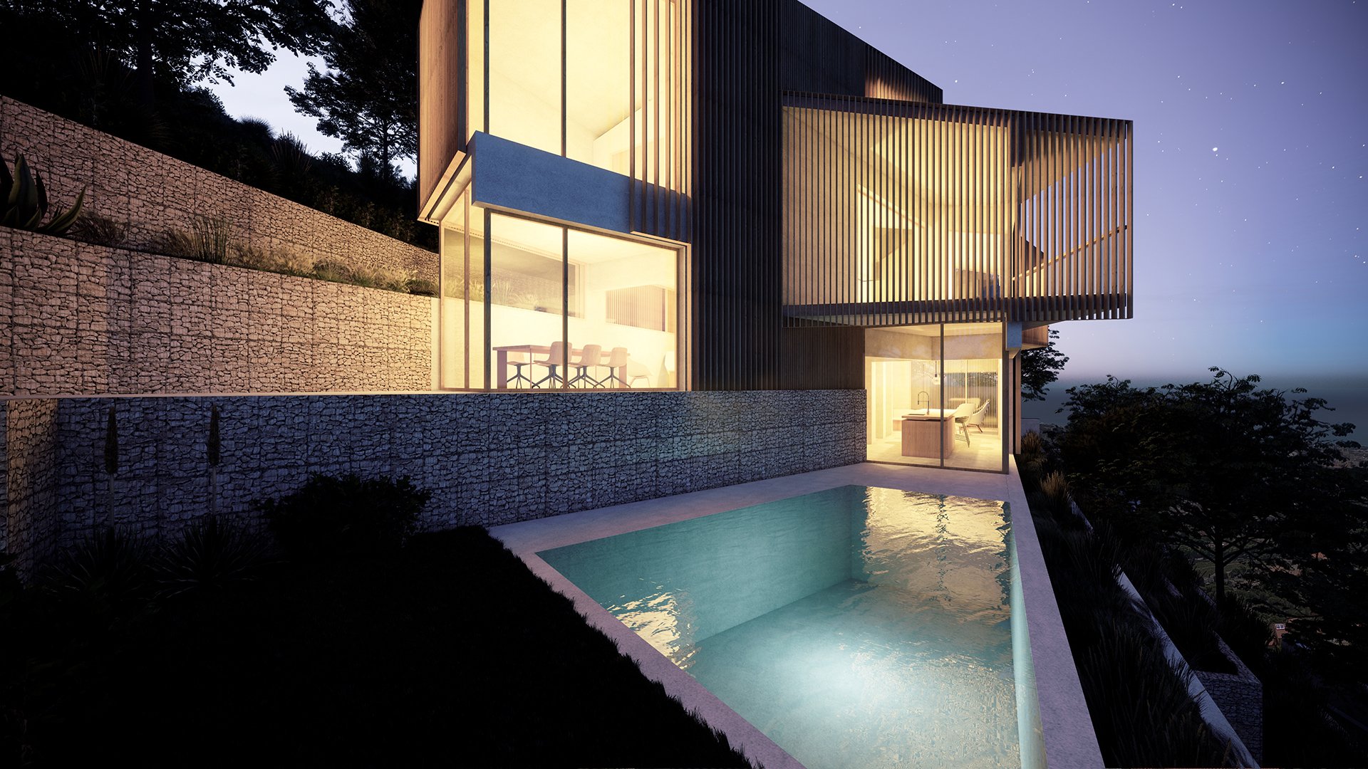 Ferusic Architects, Relja Ferusic, Villa Riley Alella
